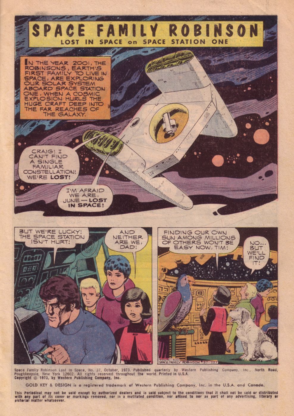 Read online Space Family Robinson comic -  Issue #37 - 3