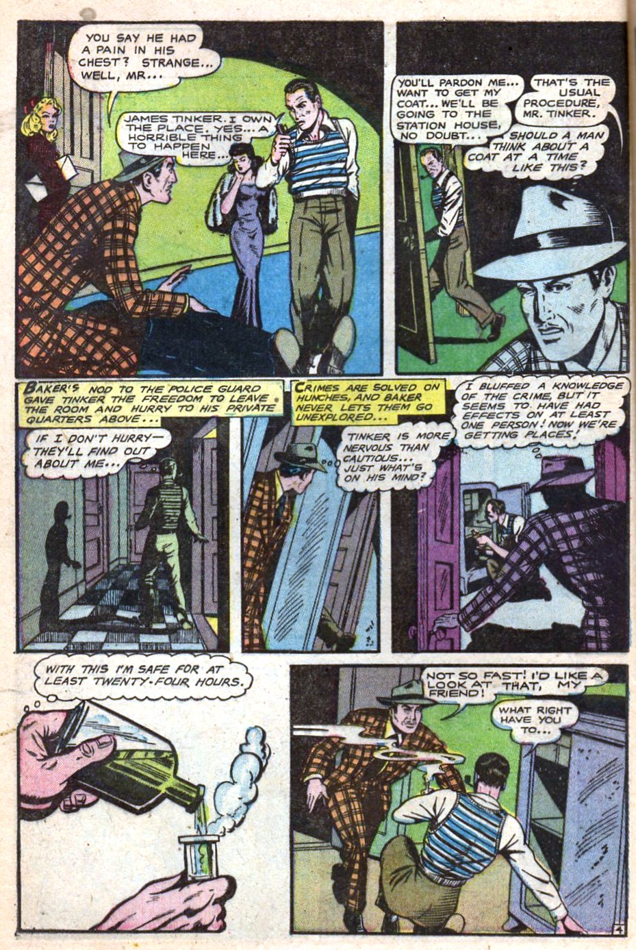 Read online Haunted Thrills comic -  Issue #3 - 12