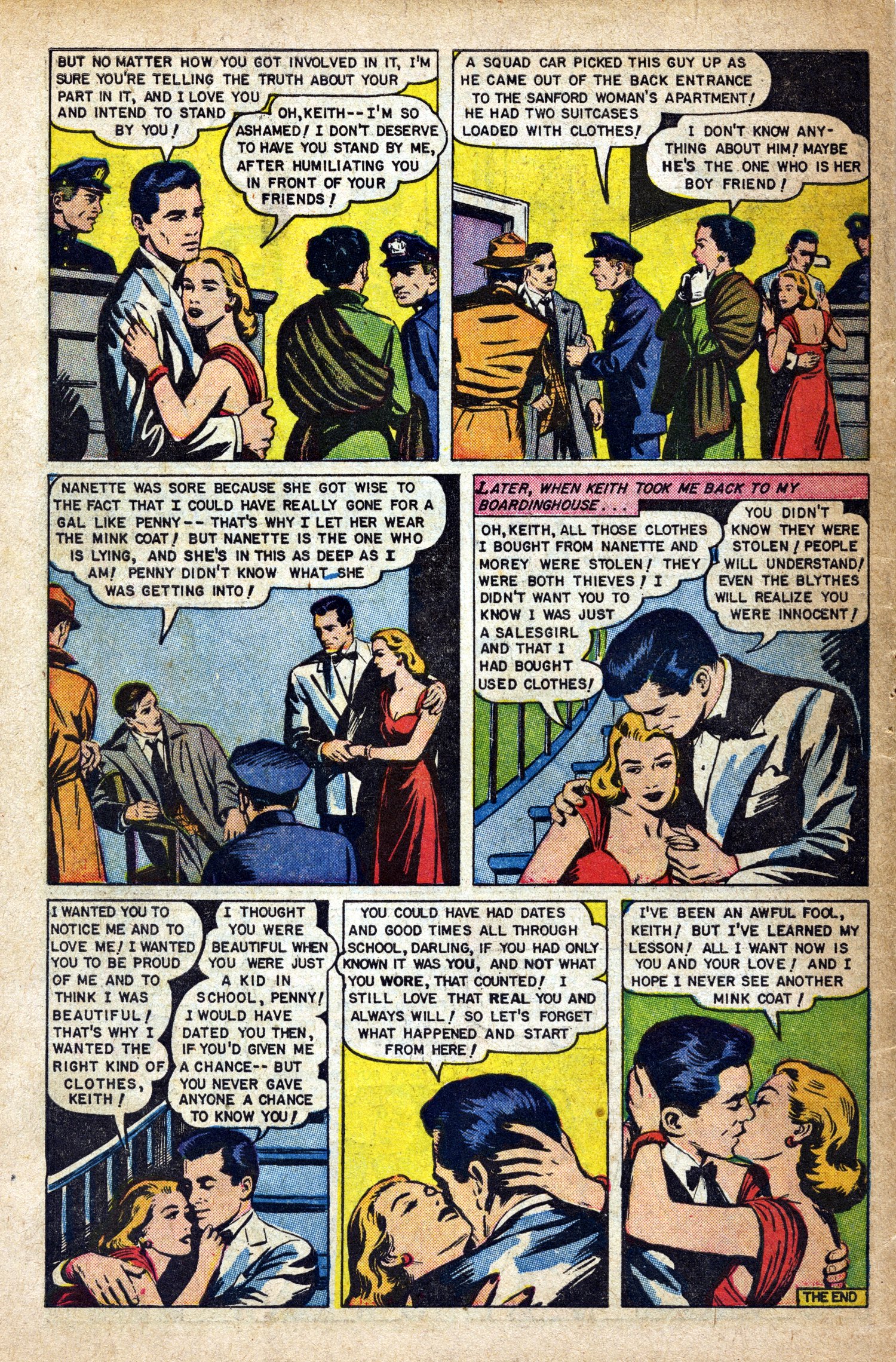 Read online Glamorous Romances comic -  Issue #63 - 34