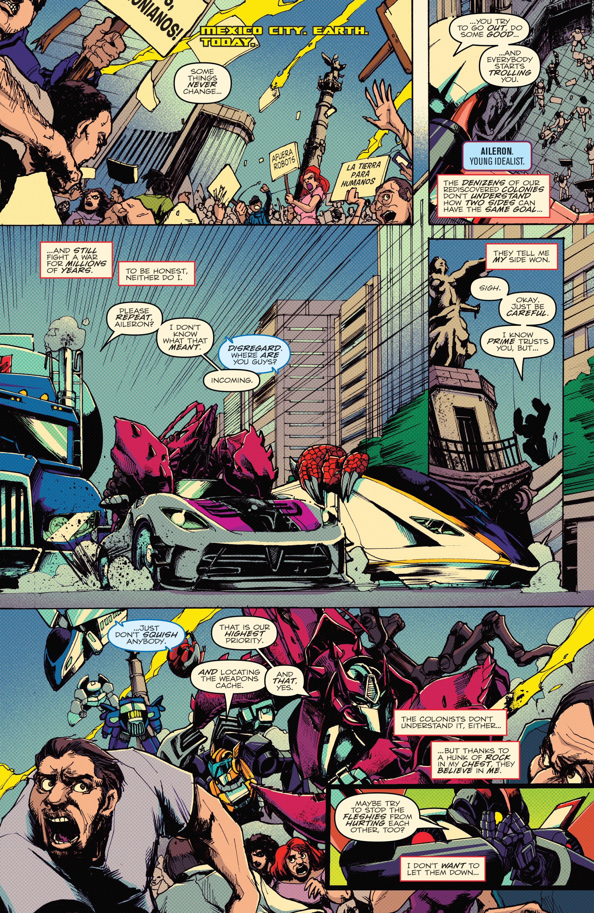 Read online Optimus Prime comic -  Issue #1 - 9