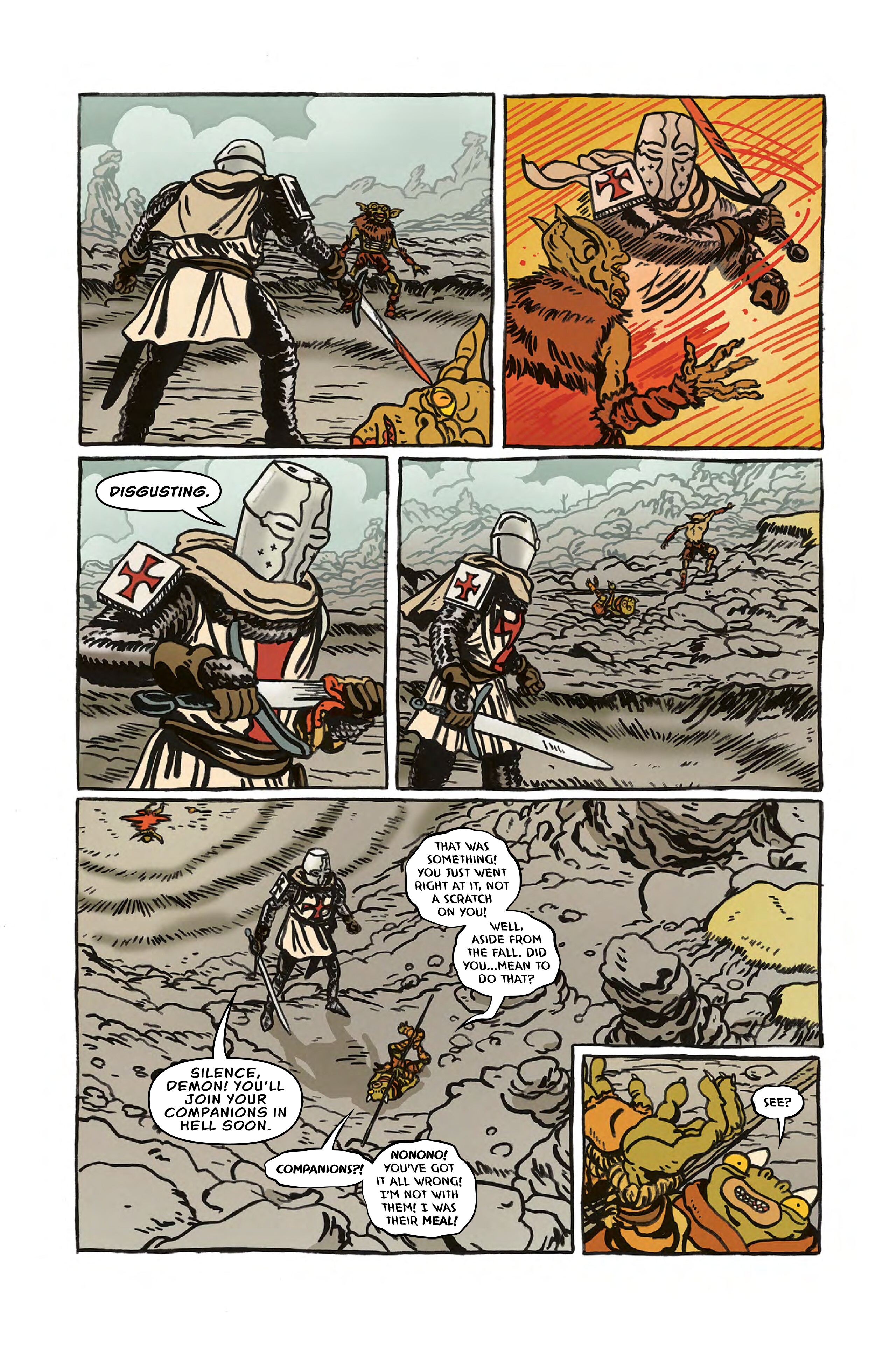 Read online Crusader comic -  Issue #1 - 15