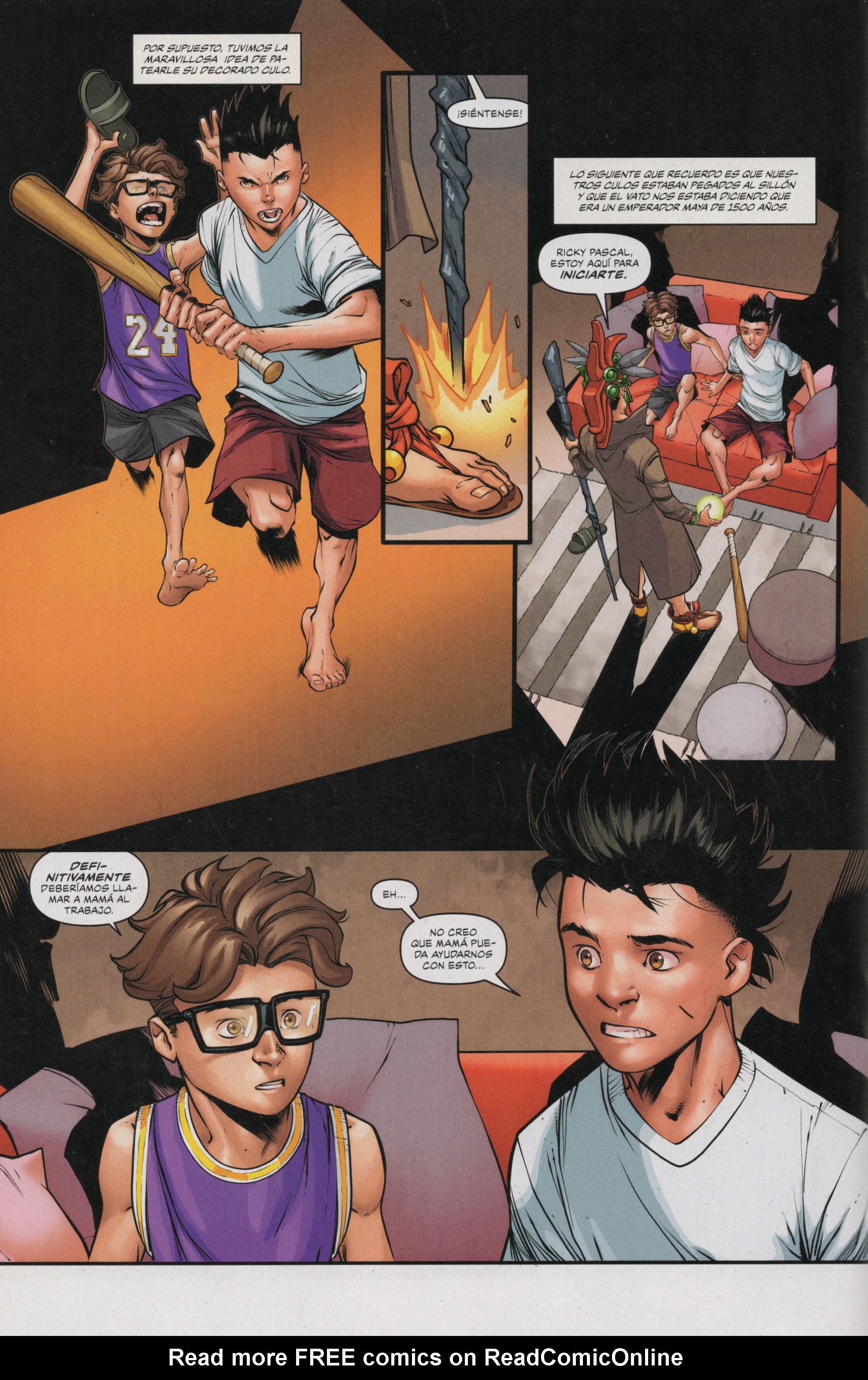 Read online Free Comic Book Day 2022 comic -  Issue # AWA Upshot Primos - 32