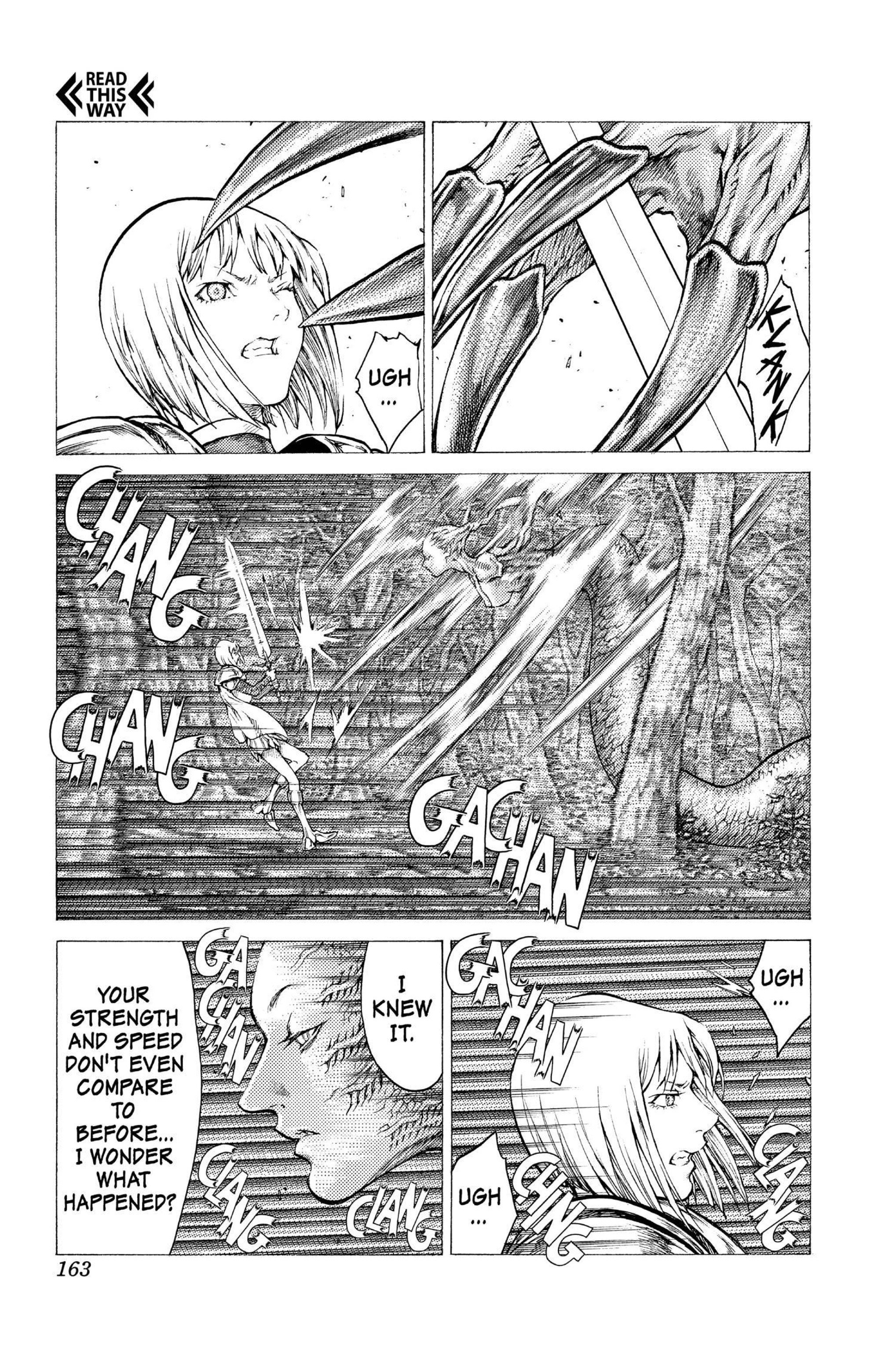 Read online Claymore comic -  Issue #7 - 151