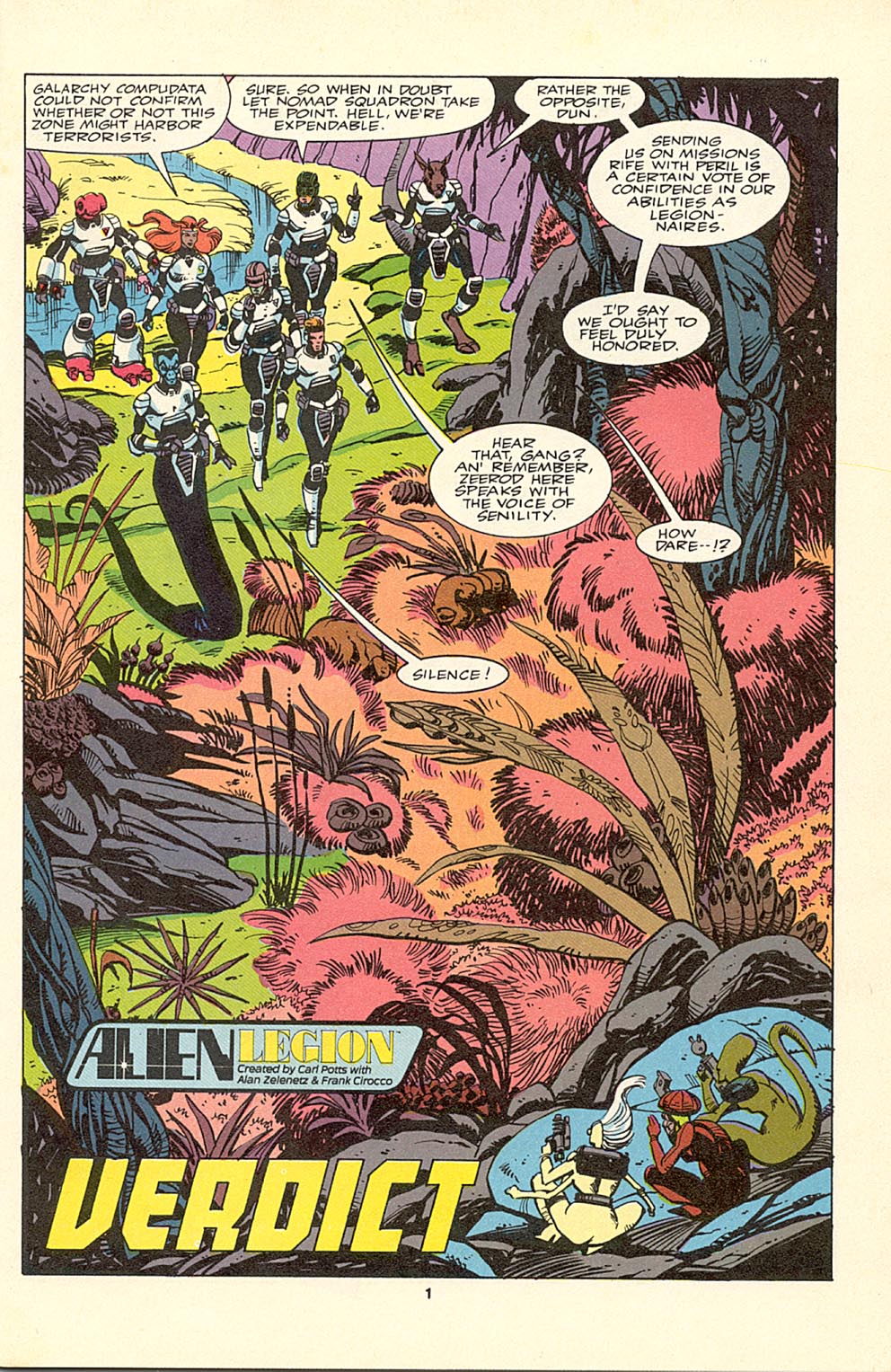 Read online Alien Legion comic -  Issue #18 - 3