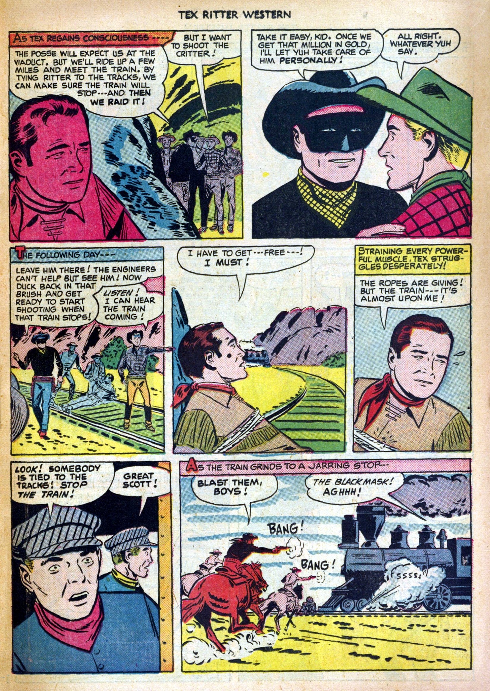 Read online Tex Ritter Western comic -  Issue #6 - 27