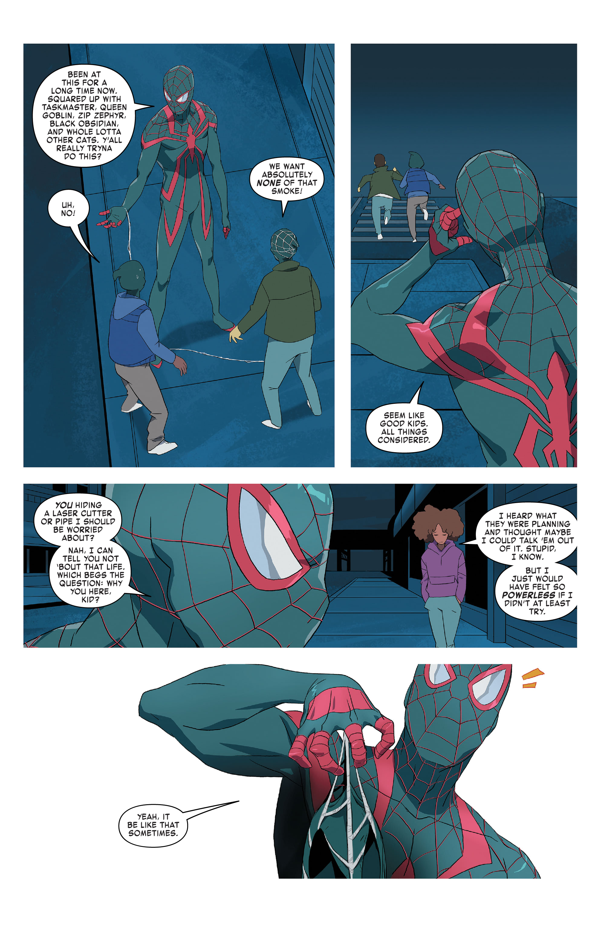 Read online Miles Morales: Spider-Man By Saladin Ahmed Omnibus comic -  Issue # TPB (Part 8) - 71