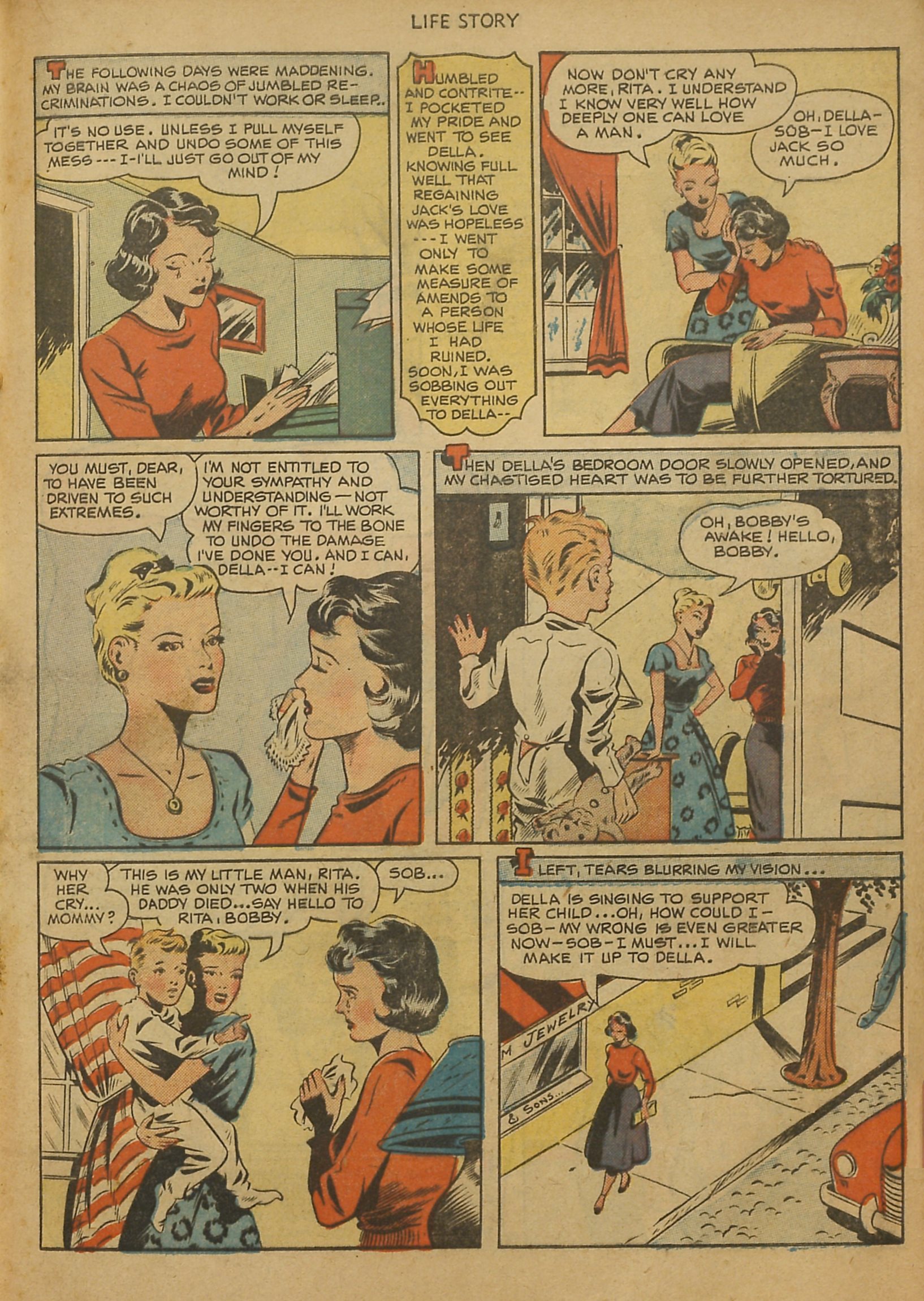 Read online Life Story comic -  Issue #11 - 19