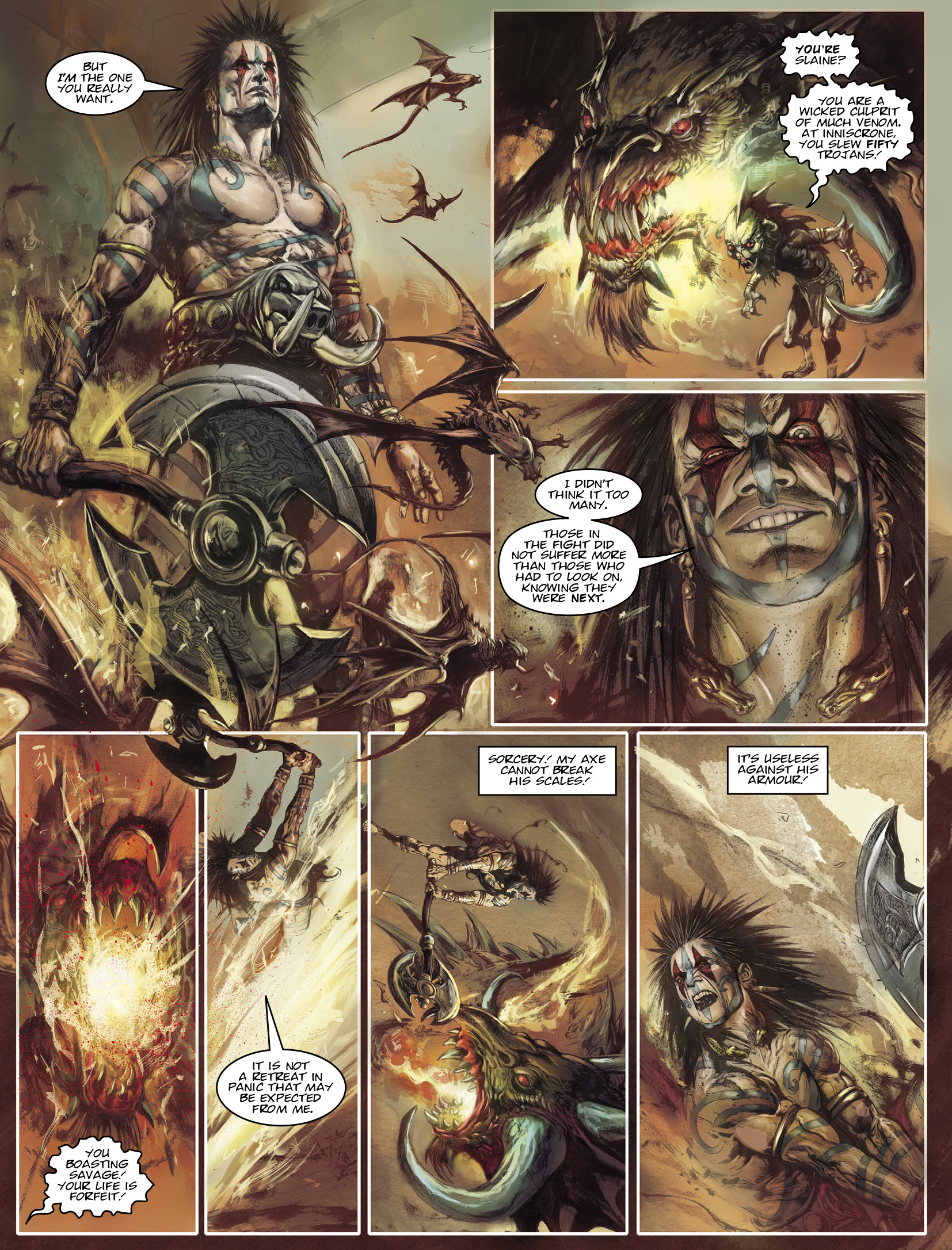 Read online Sláine comic -  Issue # TPB 19 - 60
