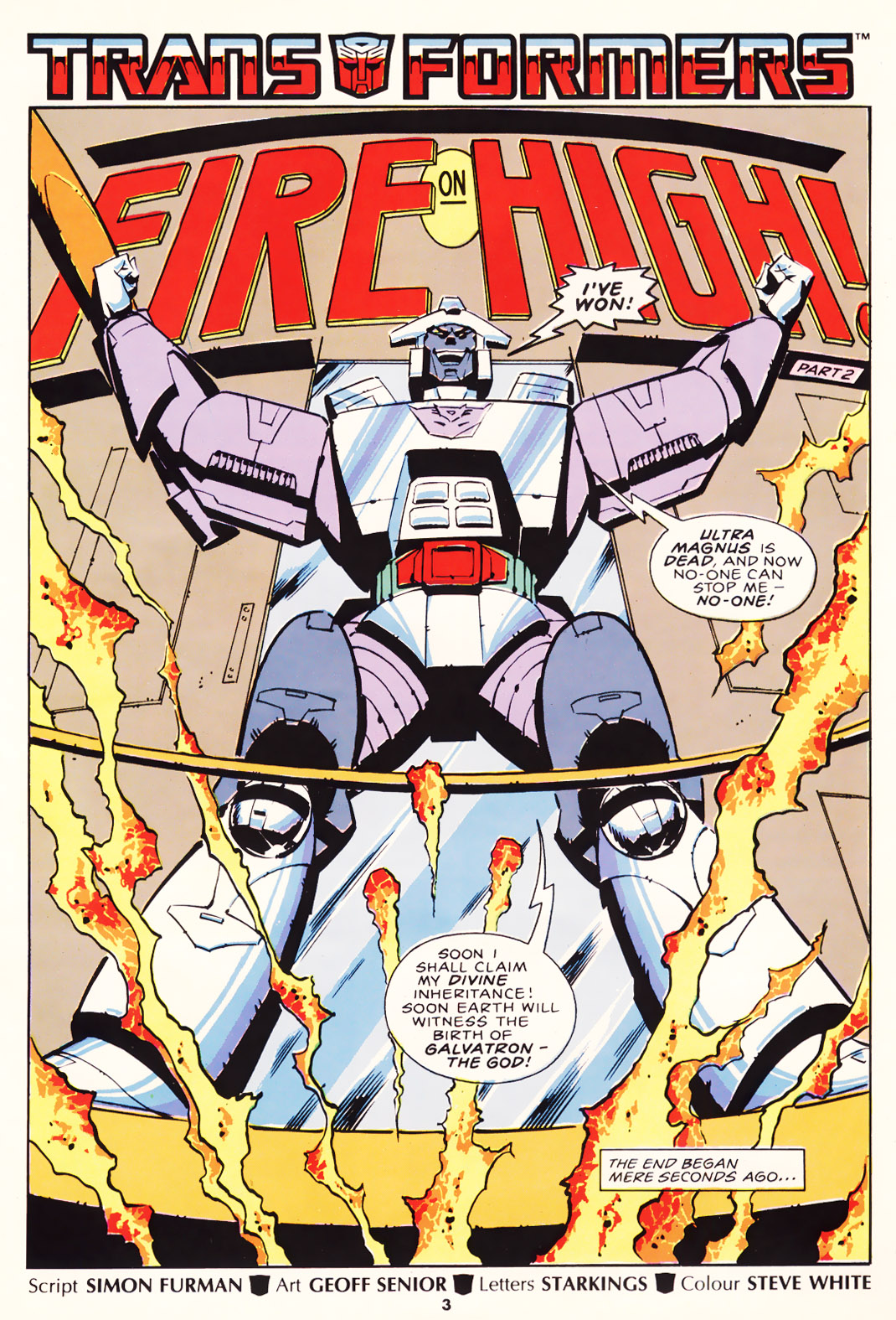 Read online The Transformers (UK) comic -  Issue #120 - 3