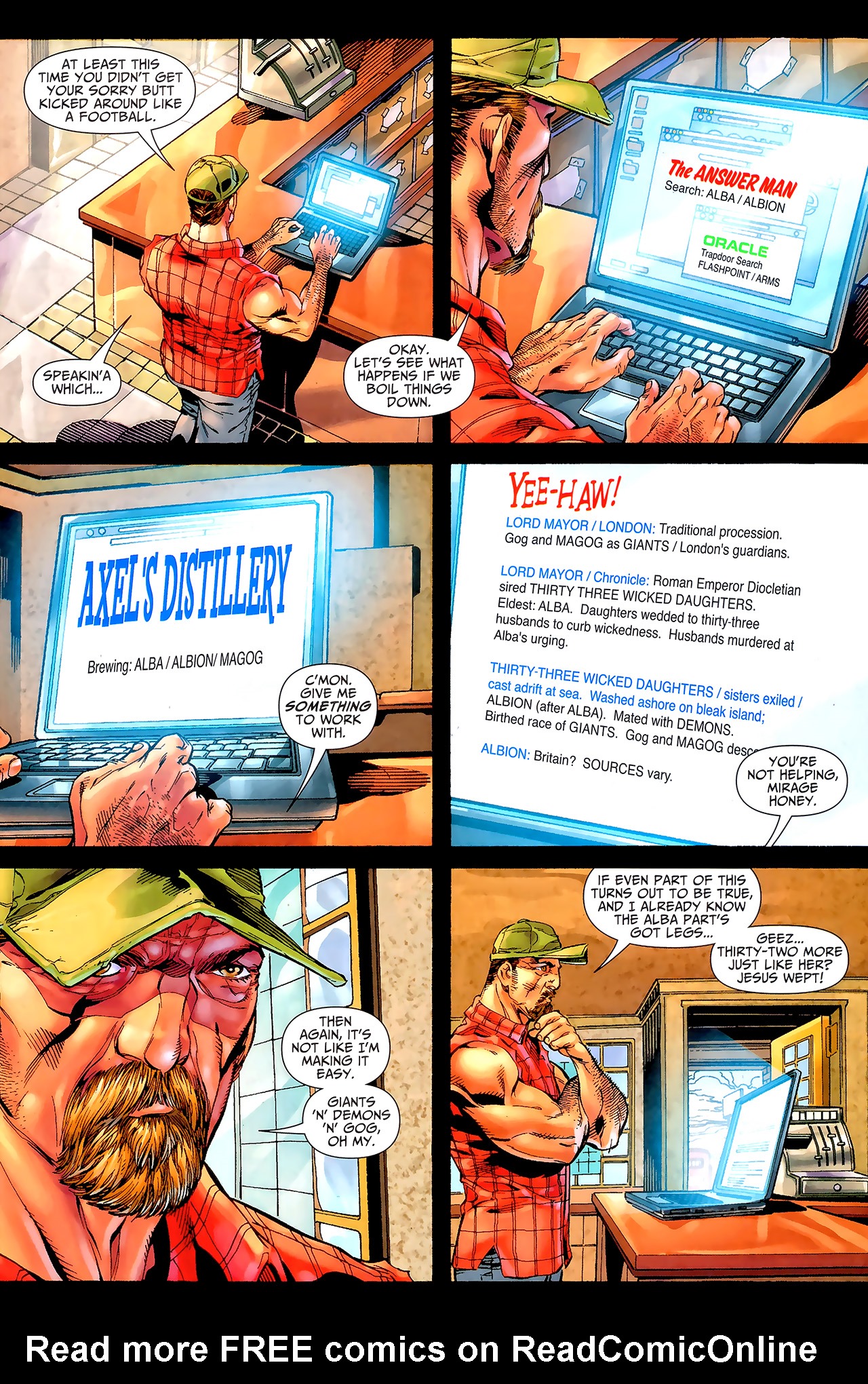 Read online Magog comic -  Issue #5 - 14