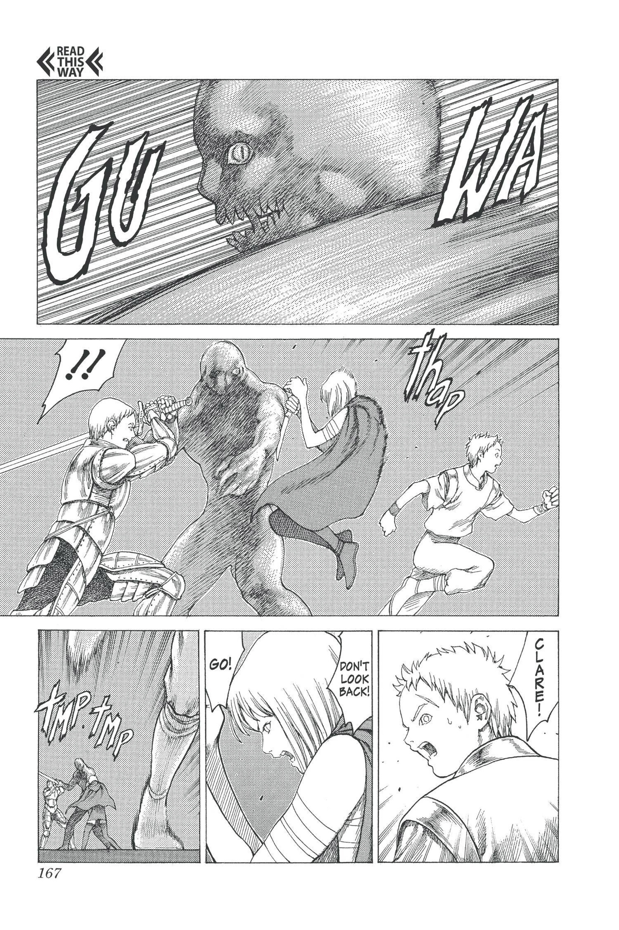 Read online Claymore comic -  Issue #2 - 157