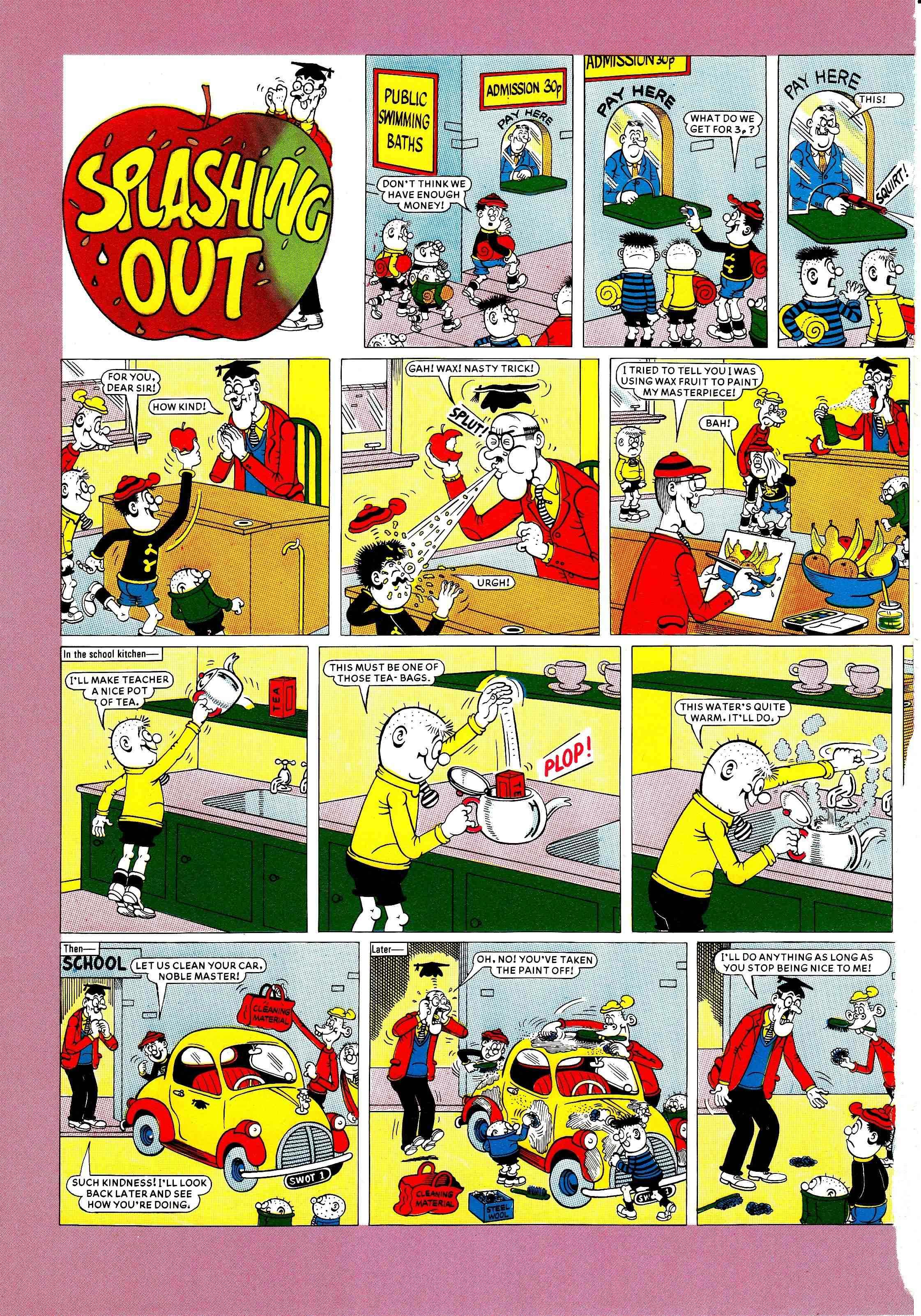 Read online Bash Street Kids comic -  Issue #1990 - 70