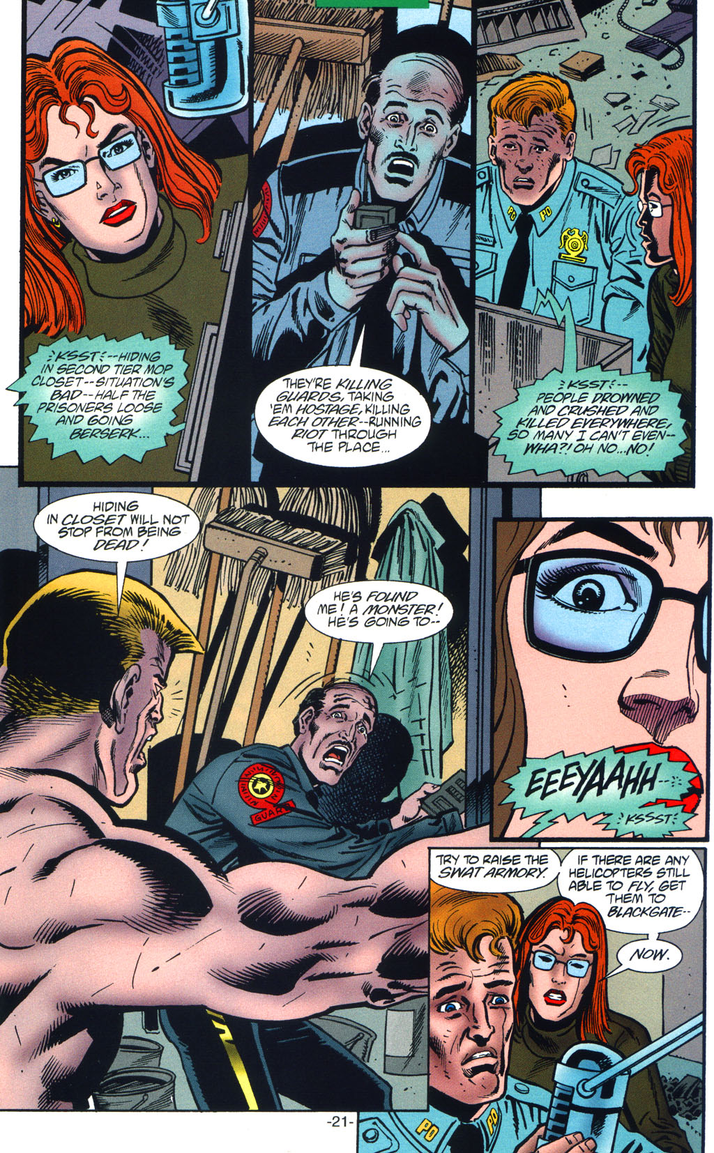Read online Batman: Cataclysm comic -  Issue #9 - 23
