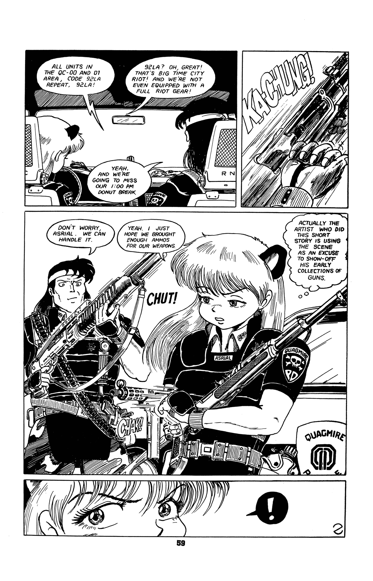 Read online Girls of Ninja High School comic -  Issue #3 - 60