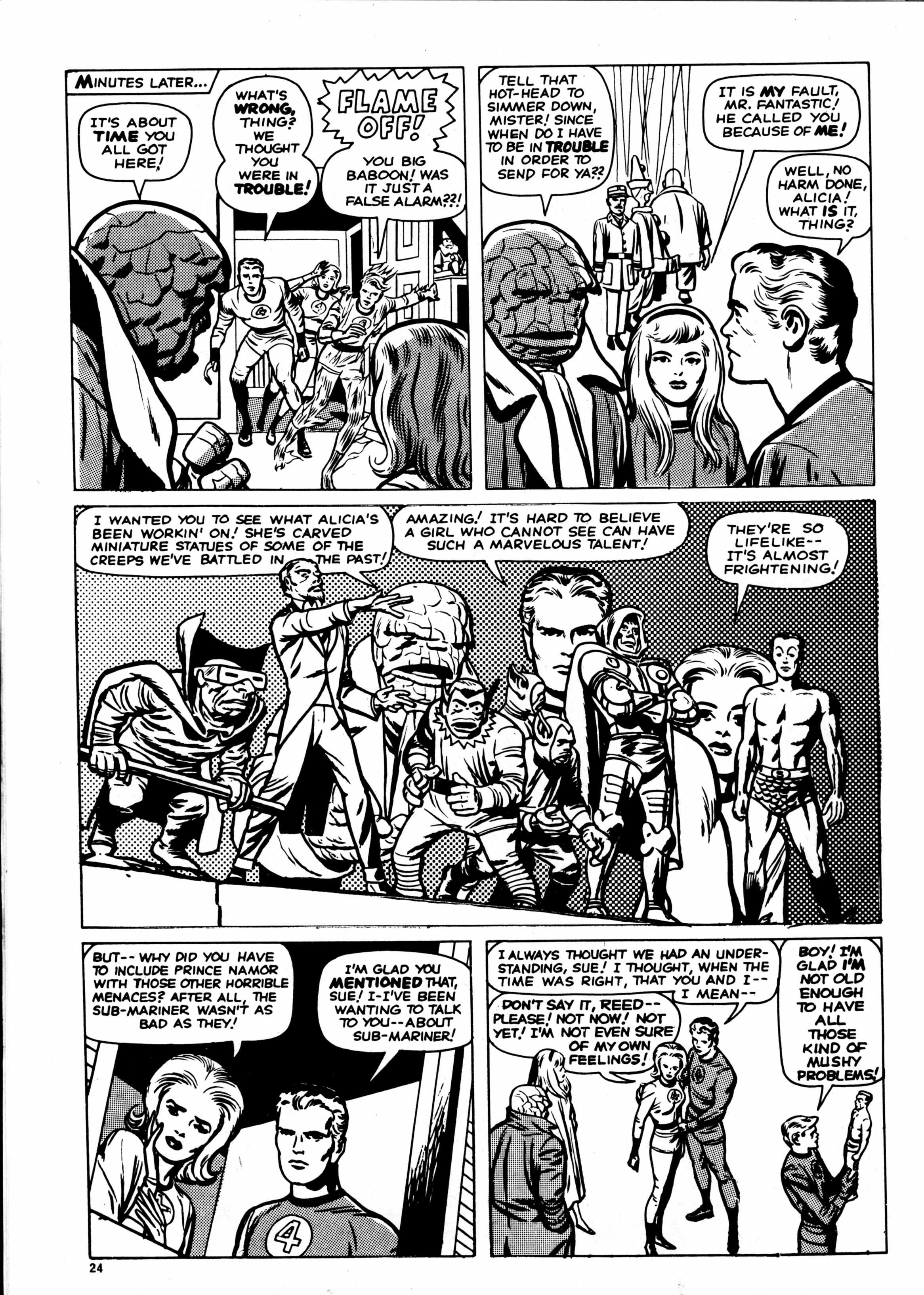 Read online Fantastic Four (1982) comic -  Issue #20 - 24