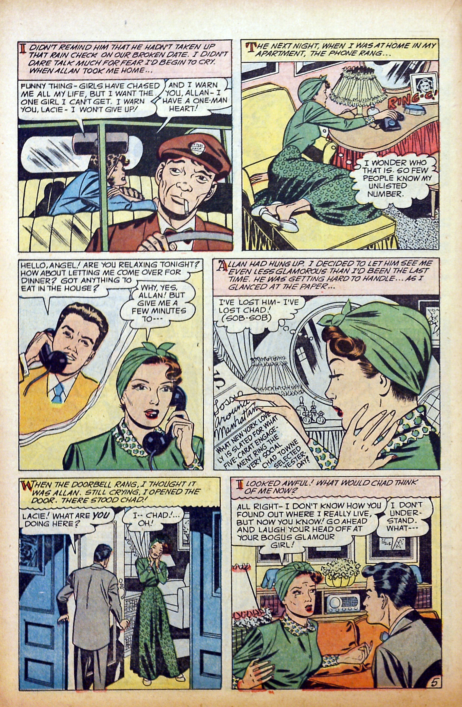 Read online Glamorous Romances comic -  Issue #78 - 14