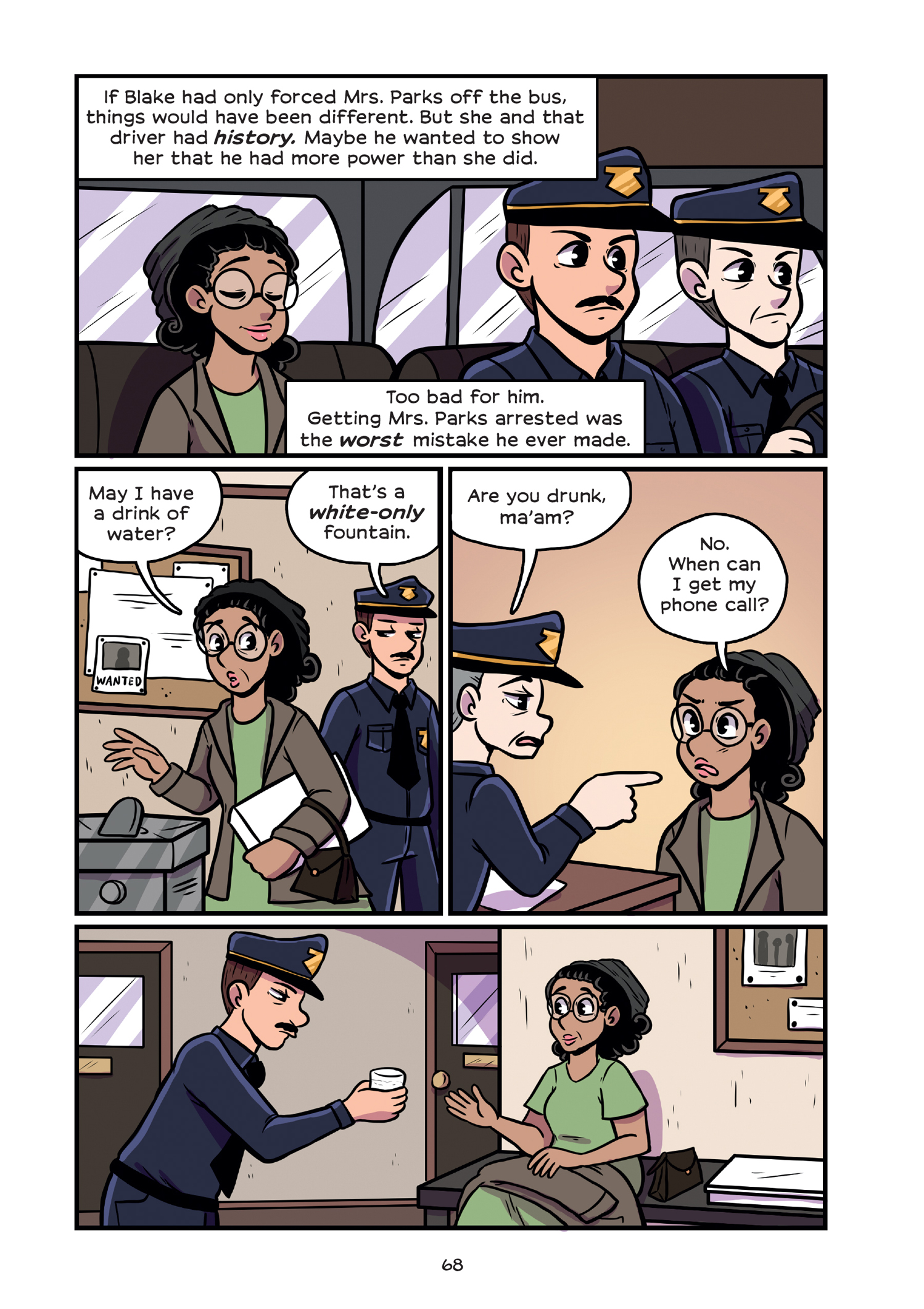 Read online History Comics comic -  Issue # Rosa Parks & Claudette Colvin - Civil Rights Heroes - 73
