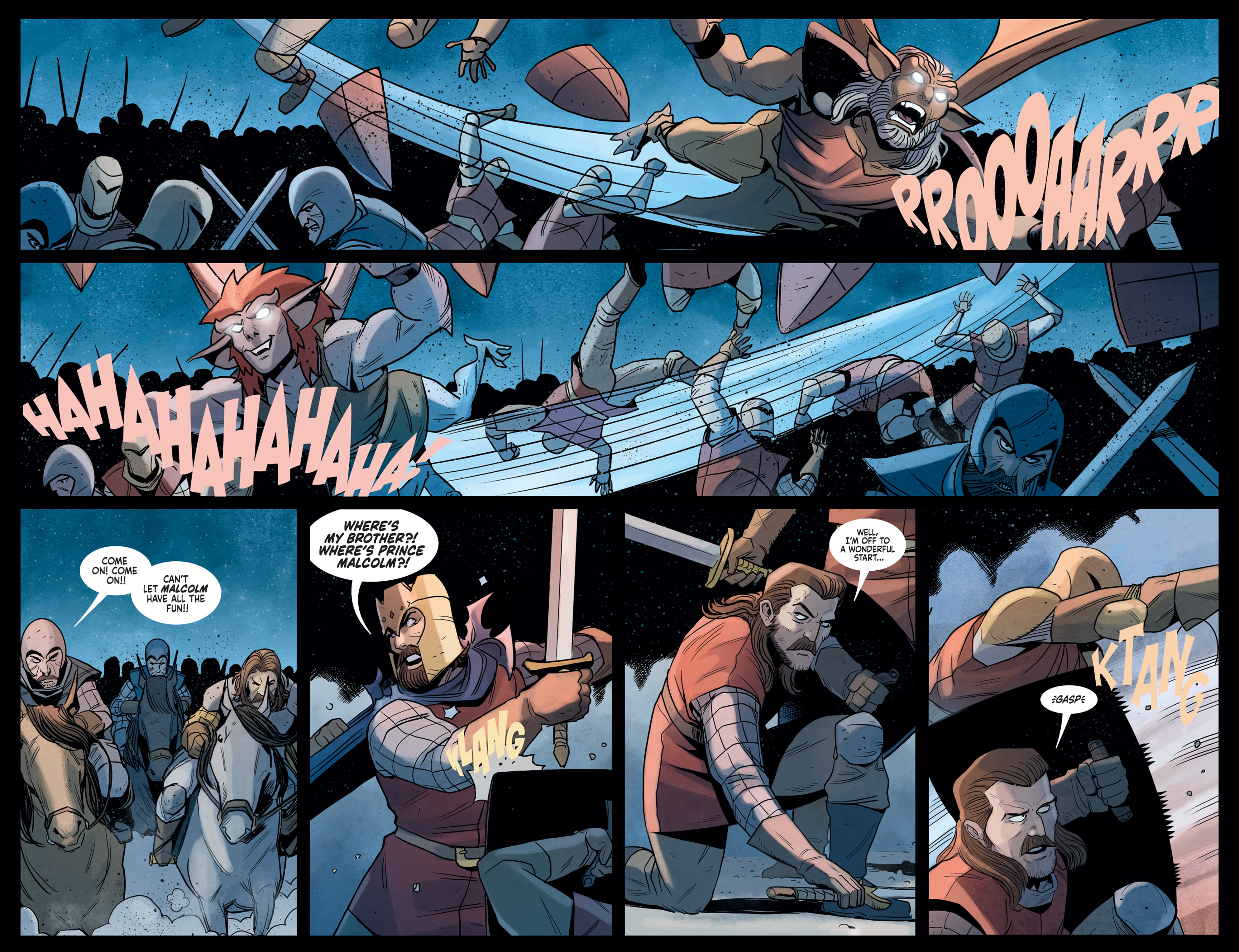 Read online Gargoyles: Dark Ages comic -  Issue #2 - 10