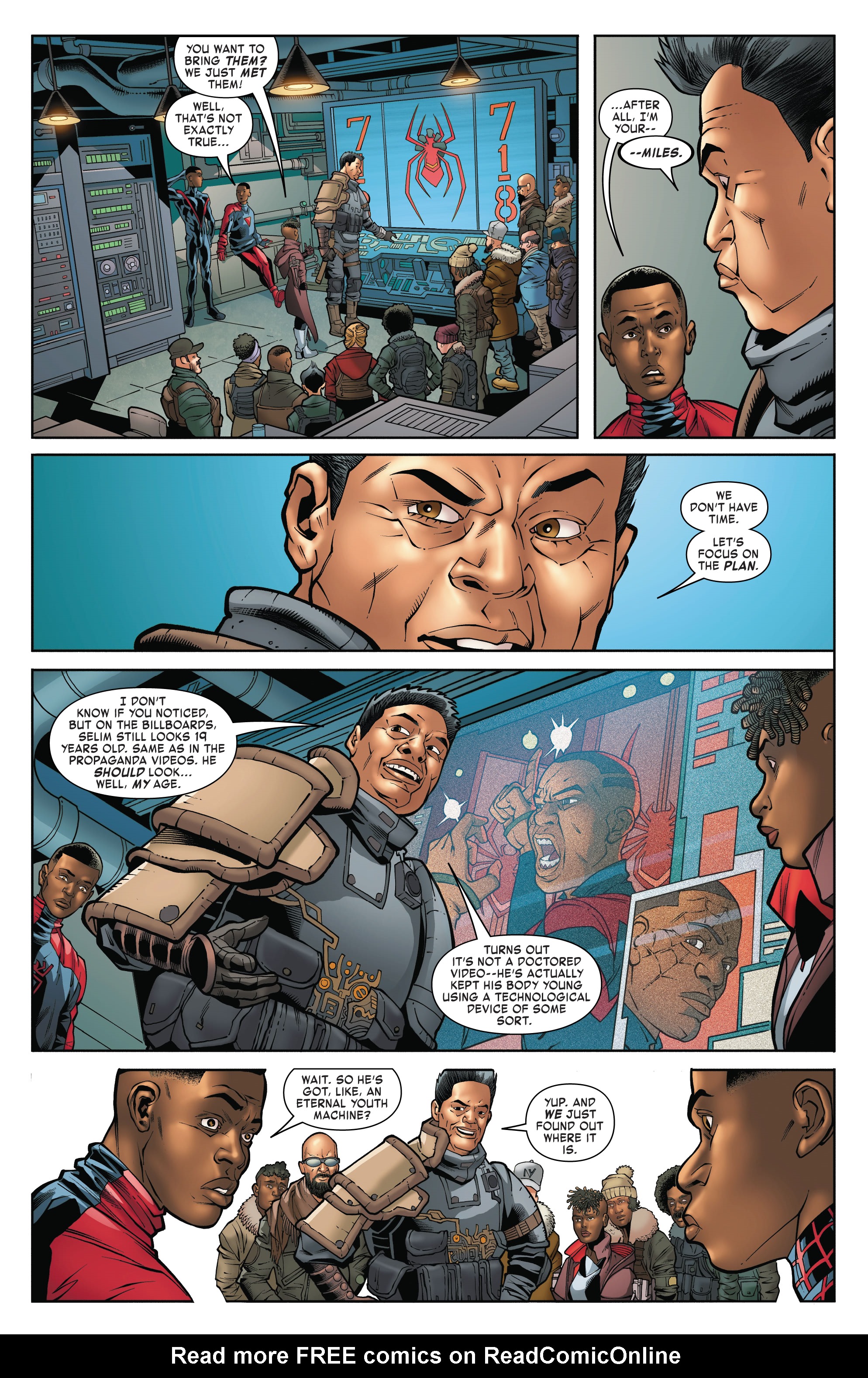 Read online Miles Morales: Spider-Man By Saladin Ahmed Omnibus comic -  Issue # TPB (Part 10) - 53
