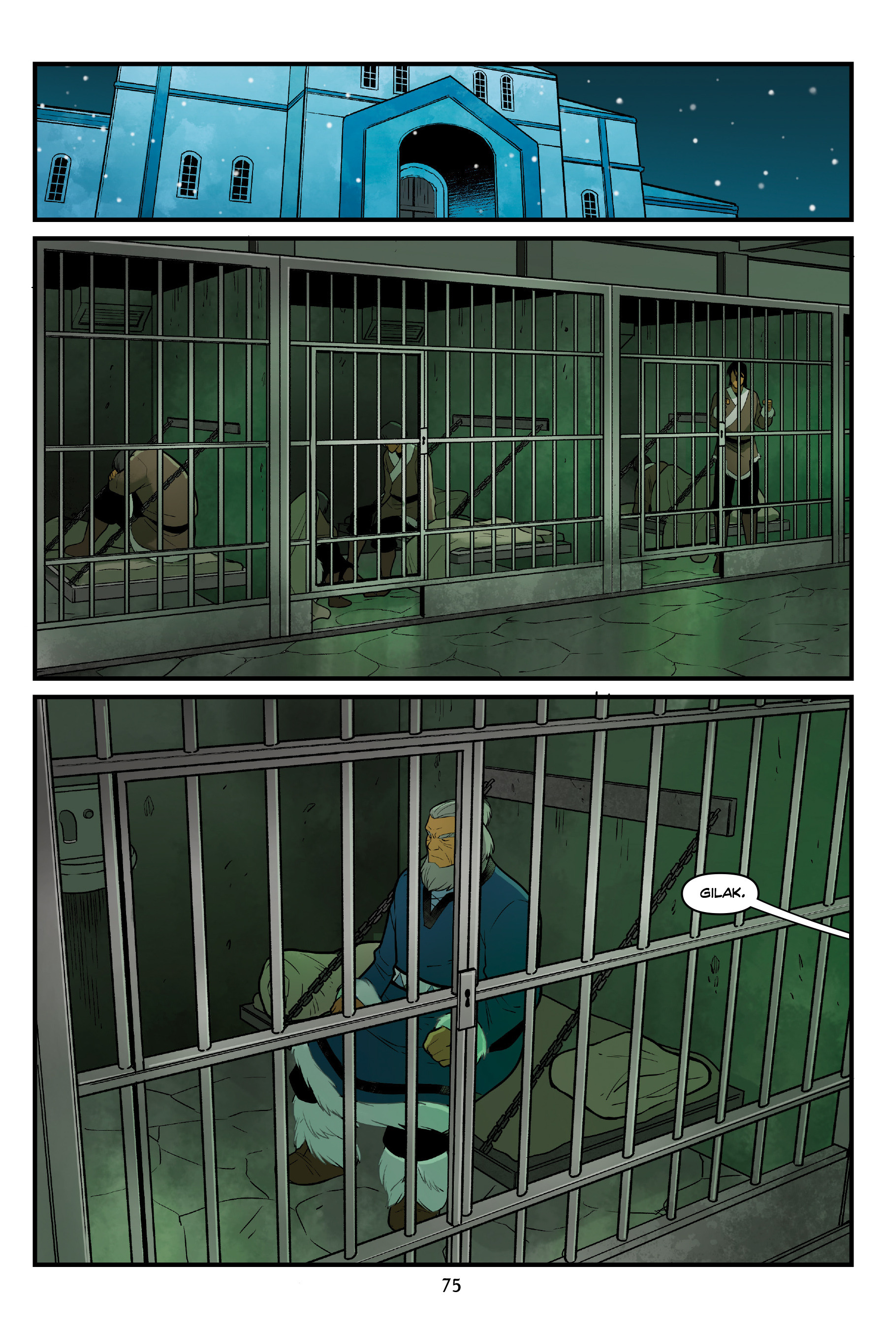 Read online Nickelodeon Avatar: The Last Airbender - North and South comic -  Issue #2 - 75