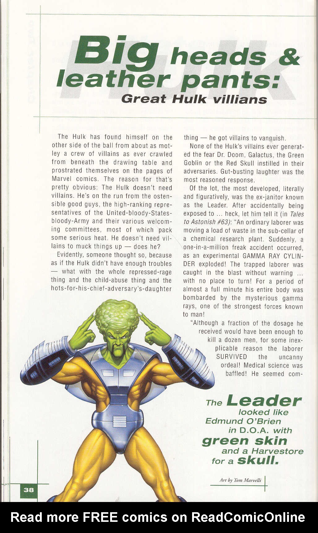 Read online Marvel Encyclopedia comic -  Issue # TPB 3 - 36