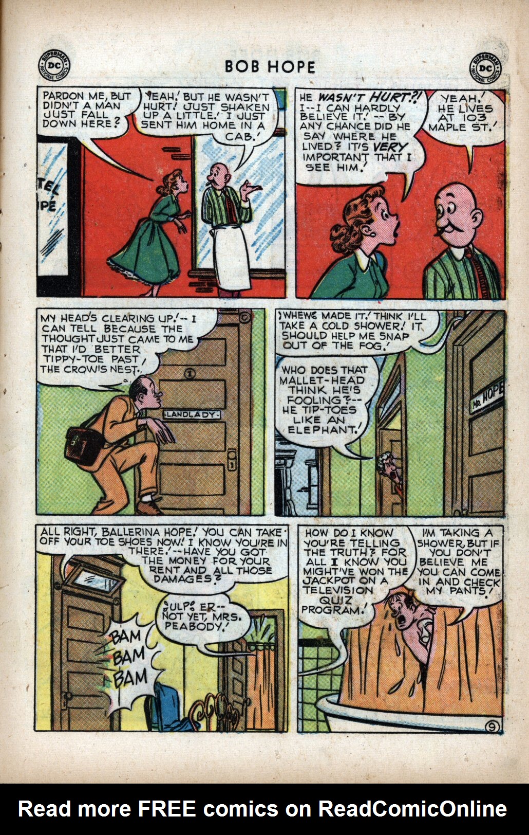 Read online The Adventures of Bob Hope comic -  Issue #13 - 22