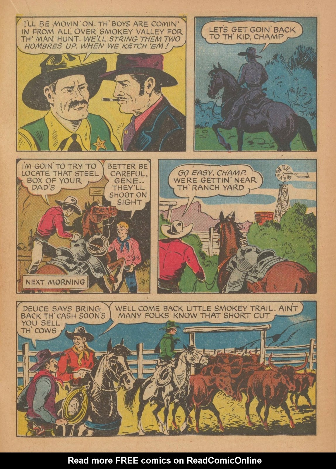 Gene Autry Comics issue 4 - Page 27