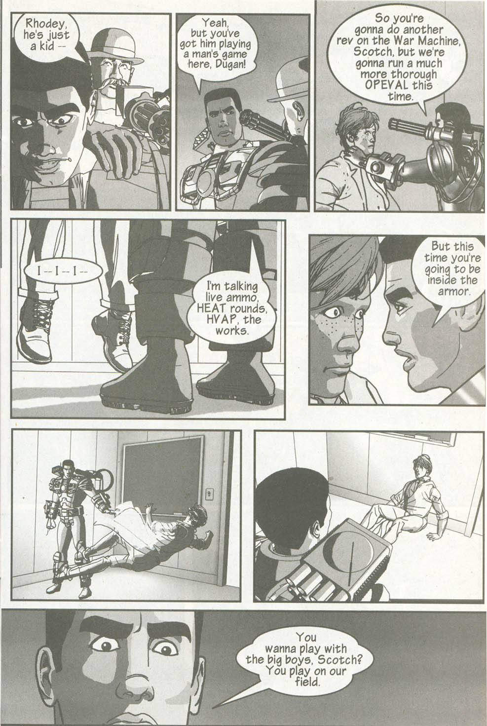 Read online U.S. War Machine comic -  Issue #8 - 7
