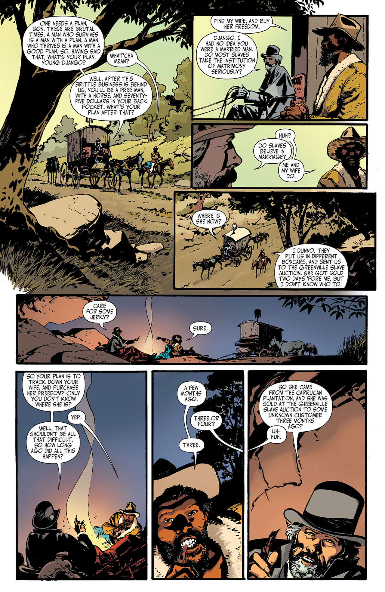 Read online Django Unchained comic -  Issue #1 - 19