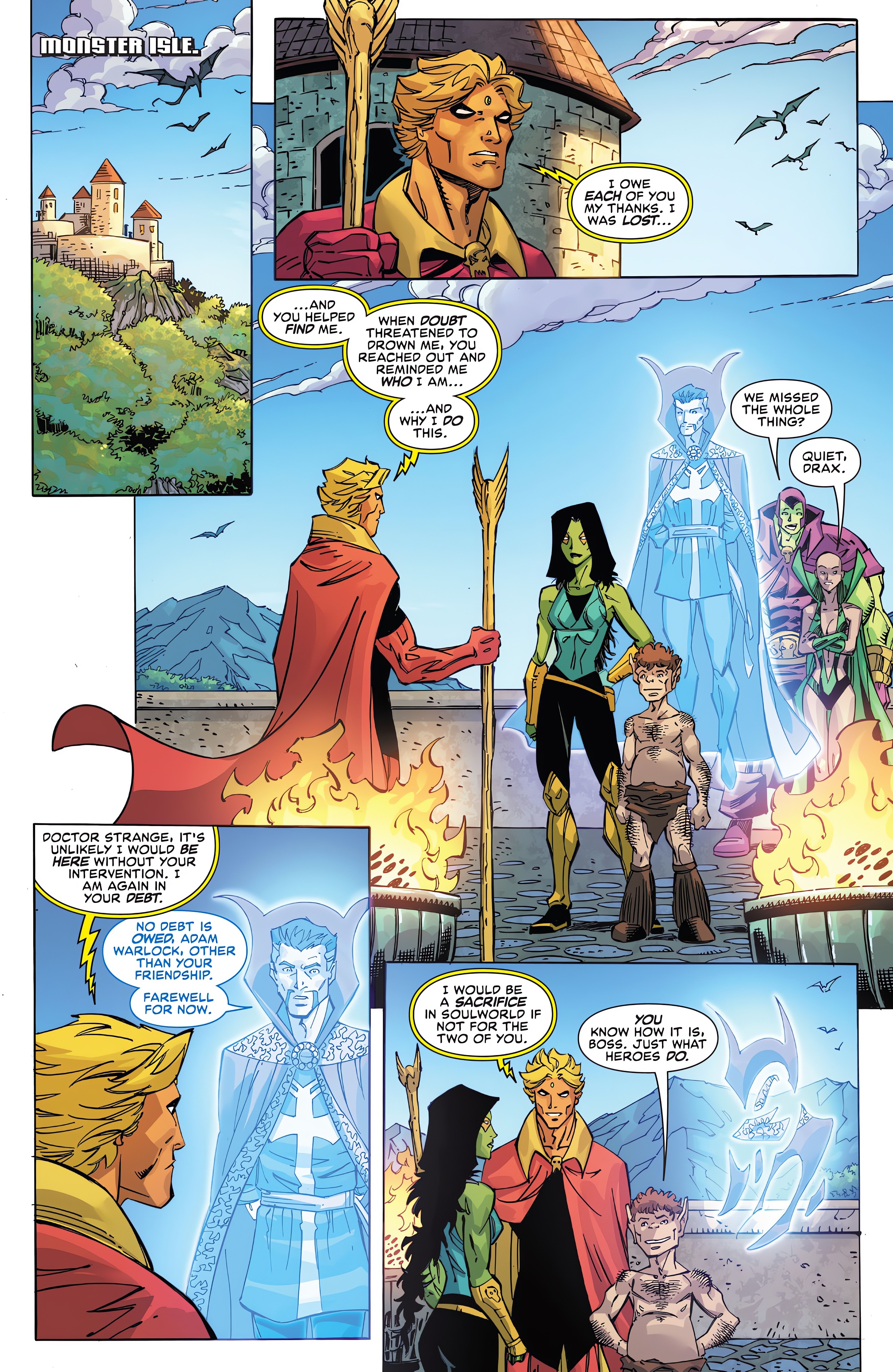 Read online Warlock: Rebirth comic -  Issue #5 - 18