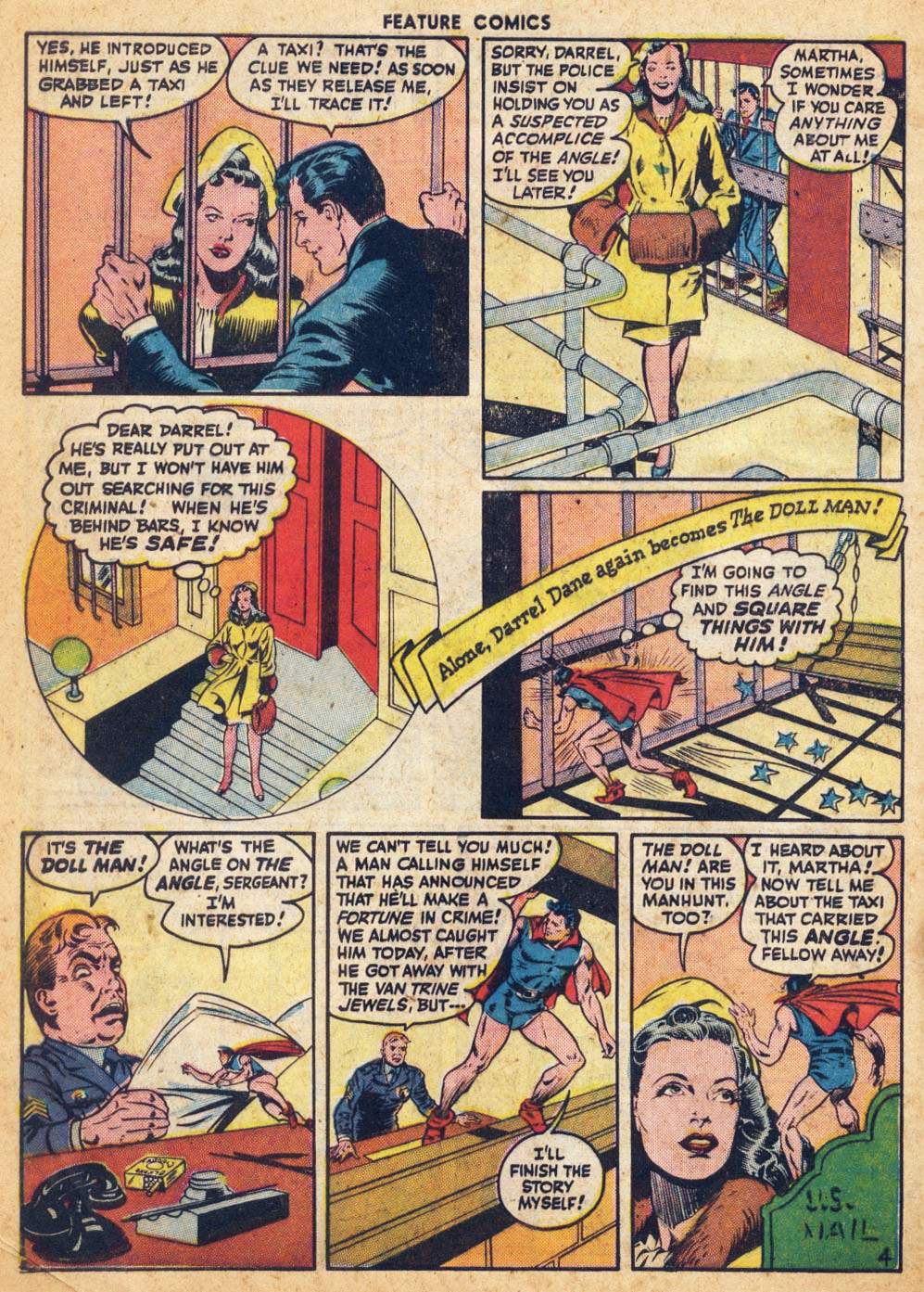 Read online Feature Comics comic -  Issue #102 - 6
