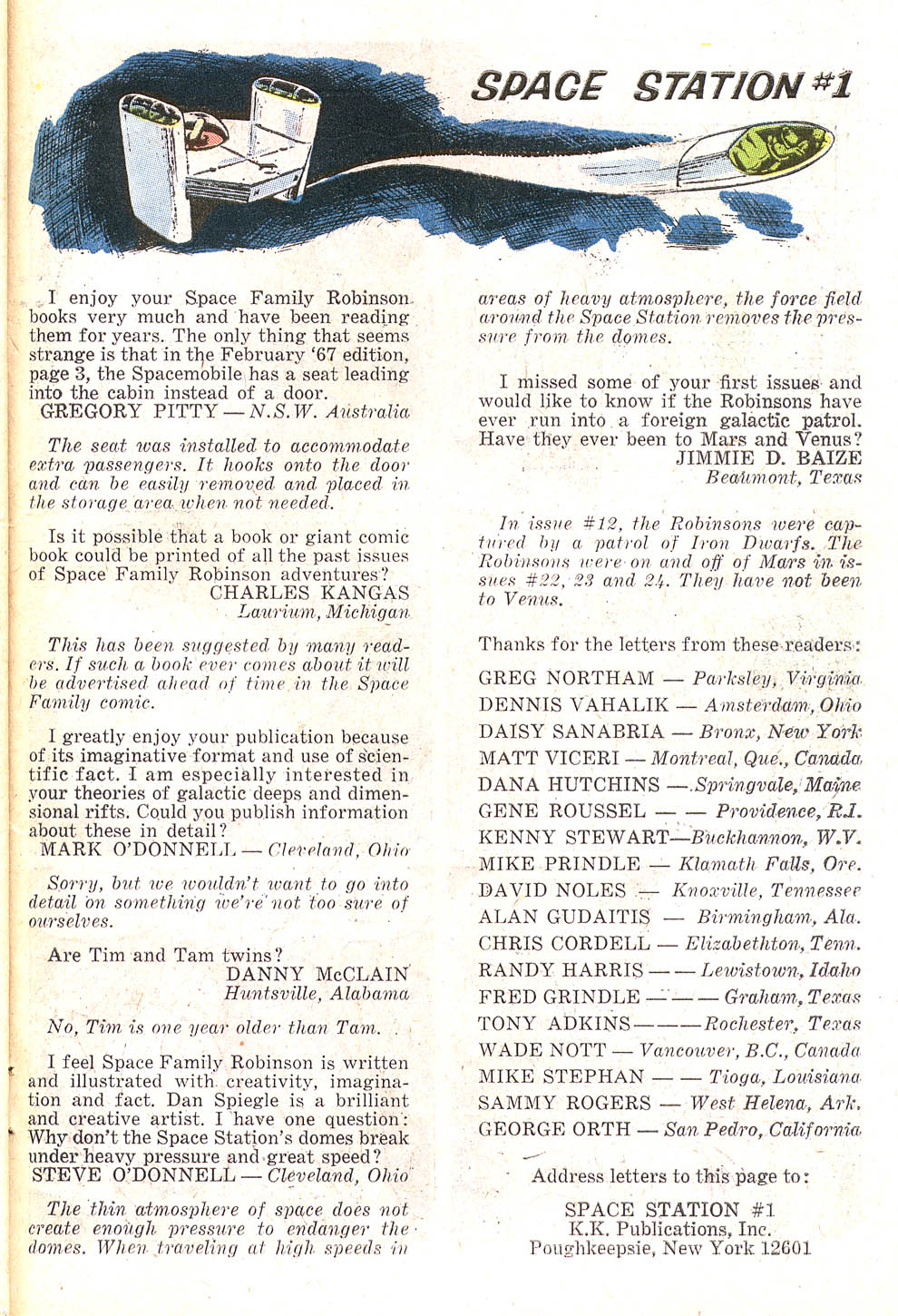 Read online Space Family Robinson comic -  Issue #25 - 27