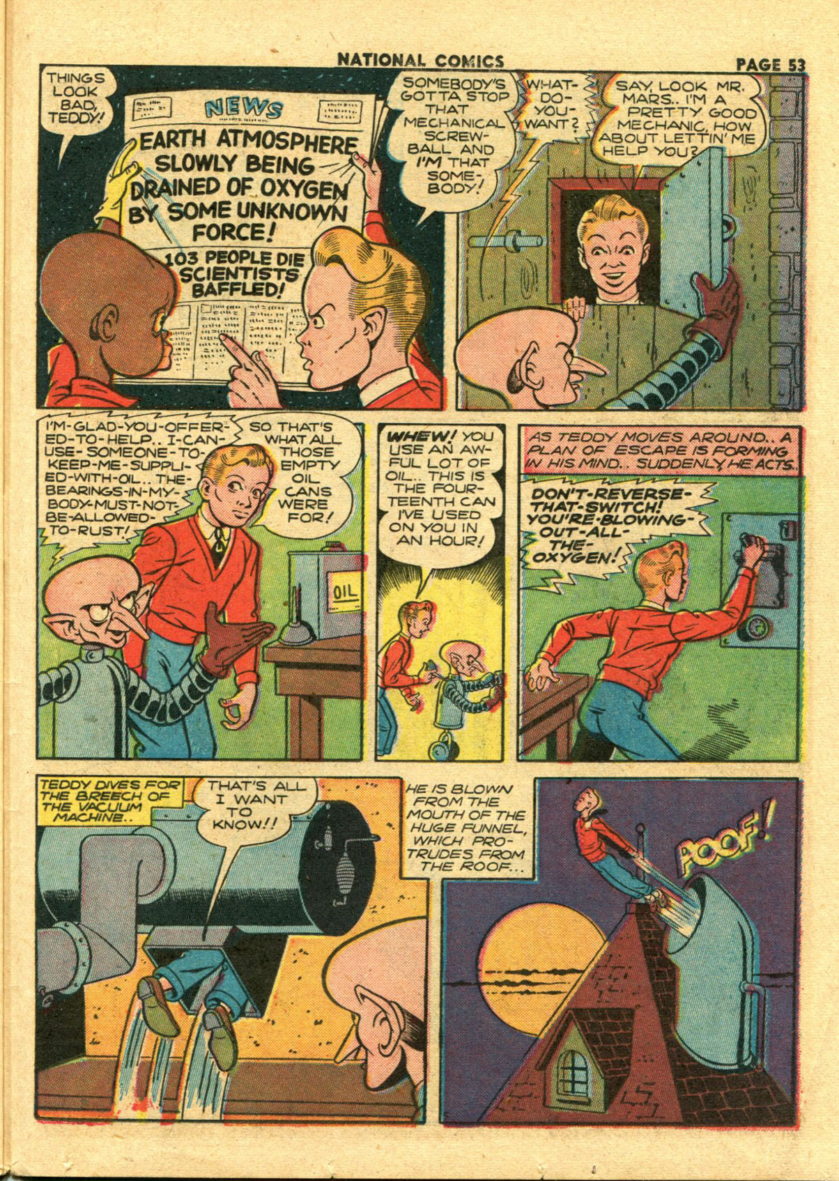 Read online National Comics comic -  Issue #35 - 55