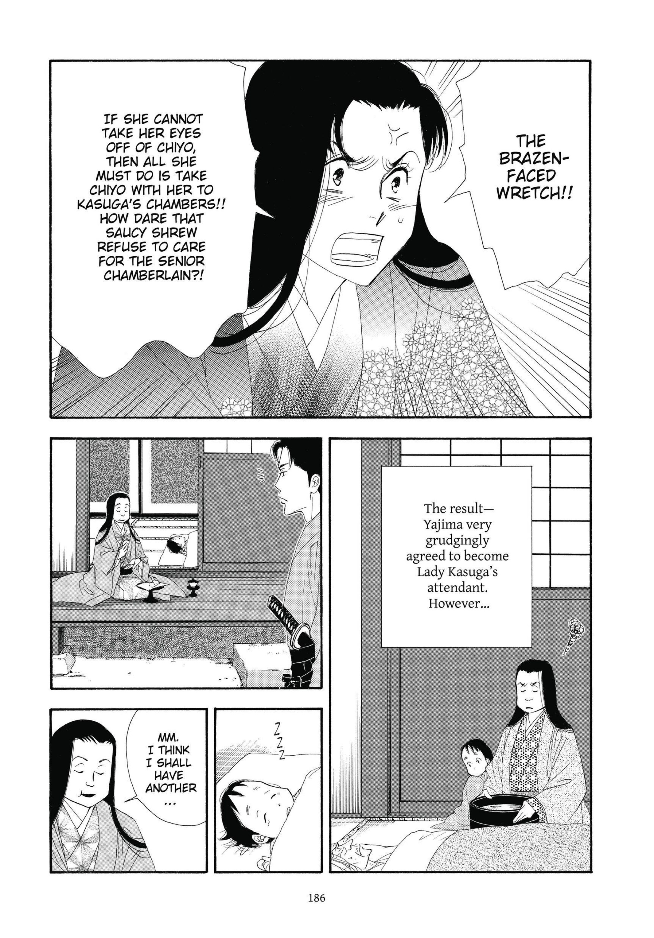 Read online Ōoku: The Inner Chambers comic -  Issue # TPB 3 - 186