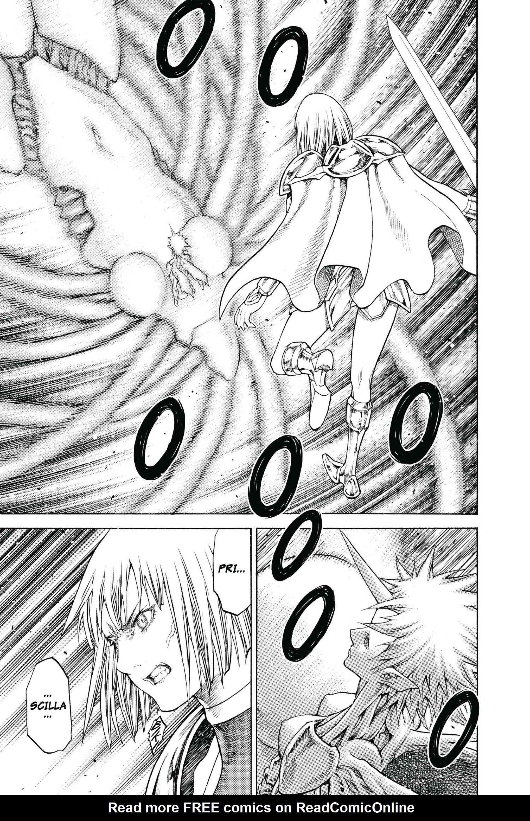 Read online Claymore comic -  Issue #24 - 146