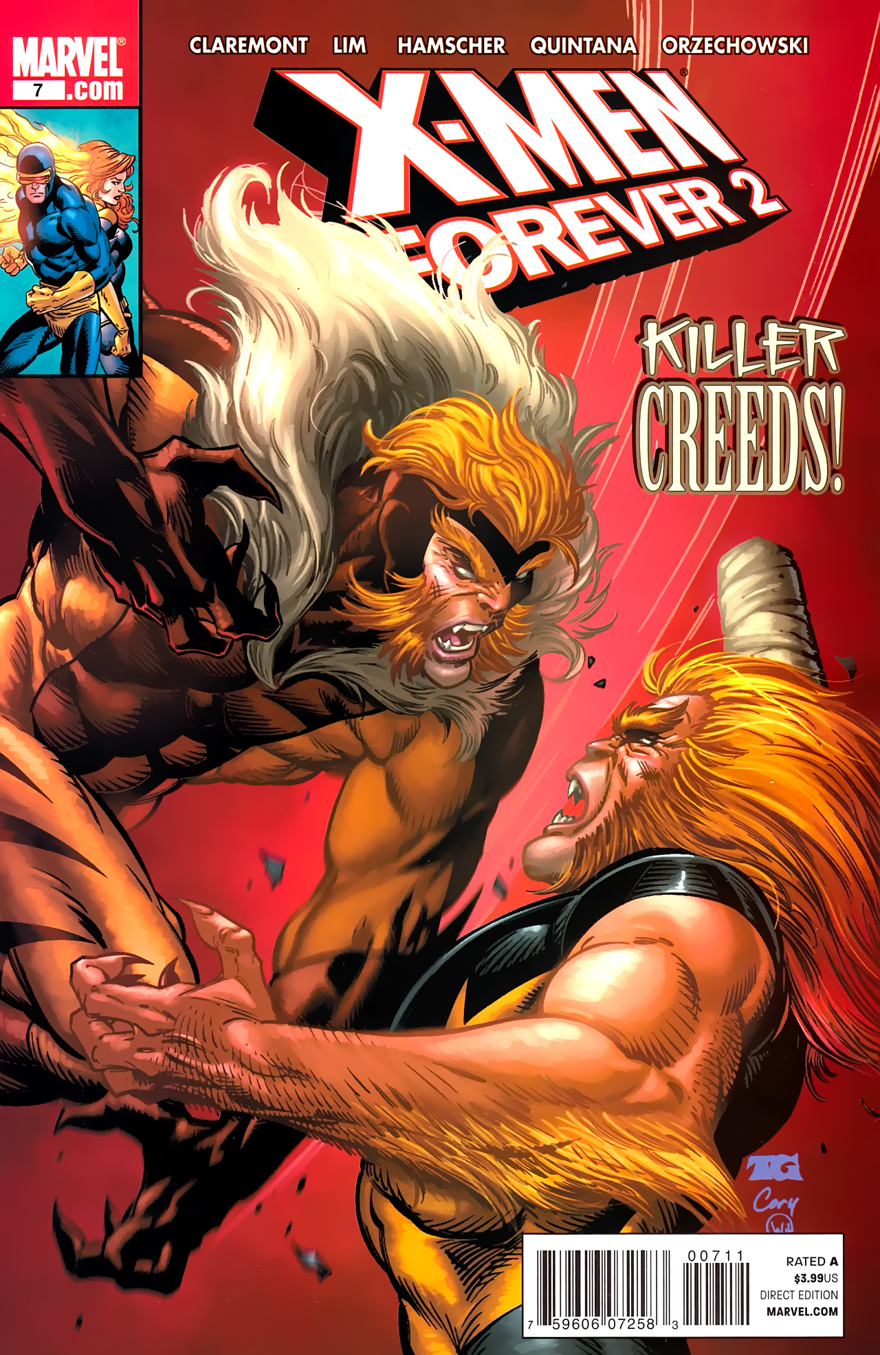Read online X-Men Forever 2 comic -  Issue #7 - 1