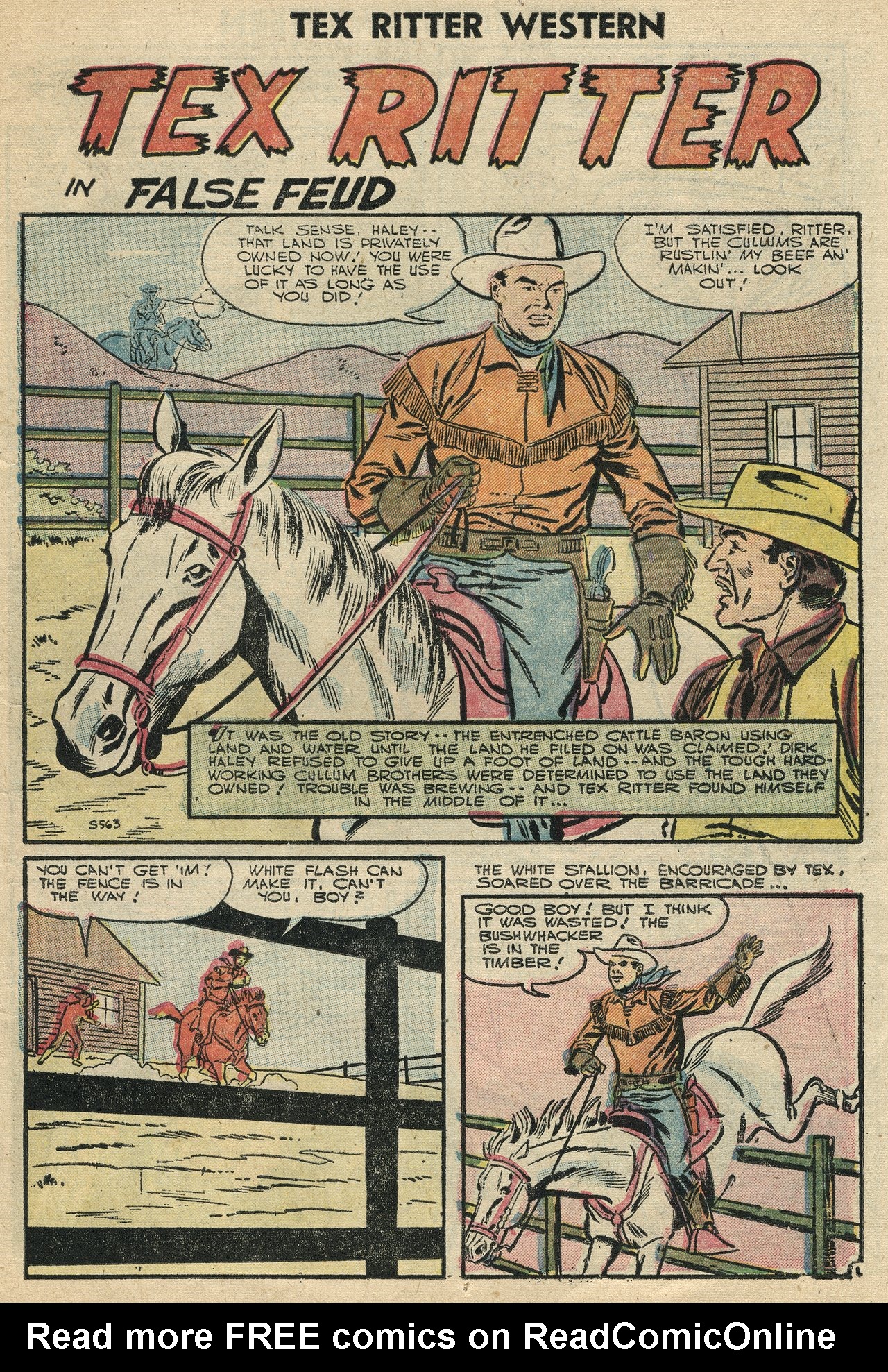 Read online Tex Ritter Western comic -  Issue #32 - 11