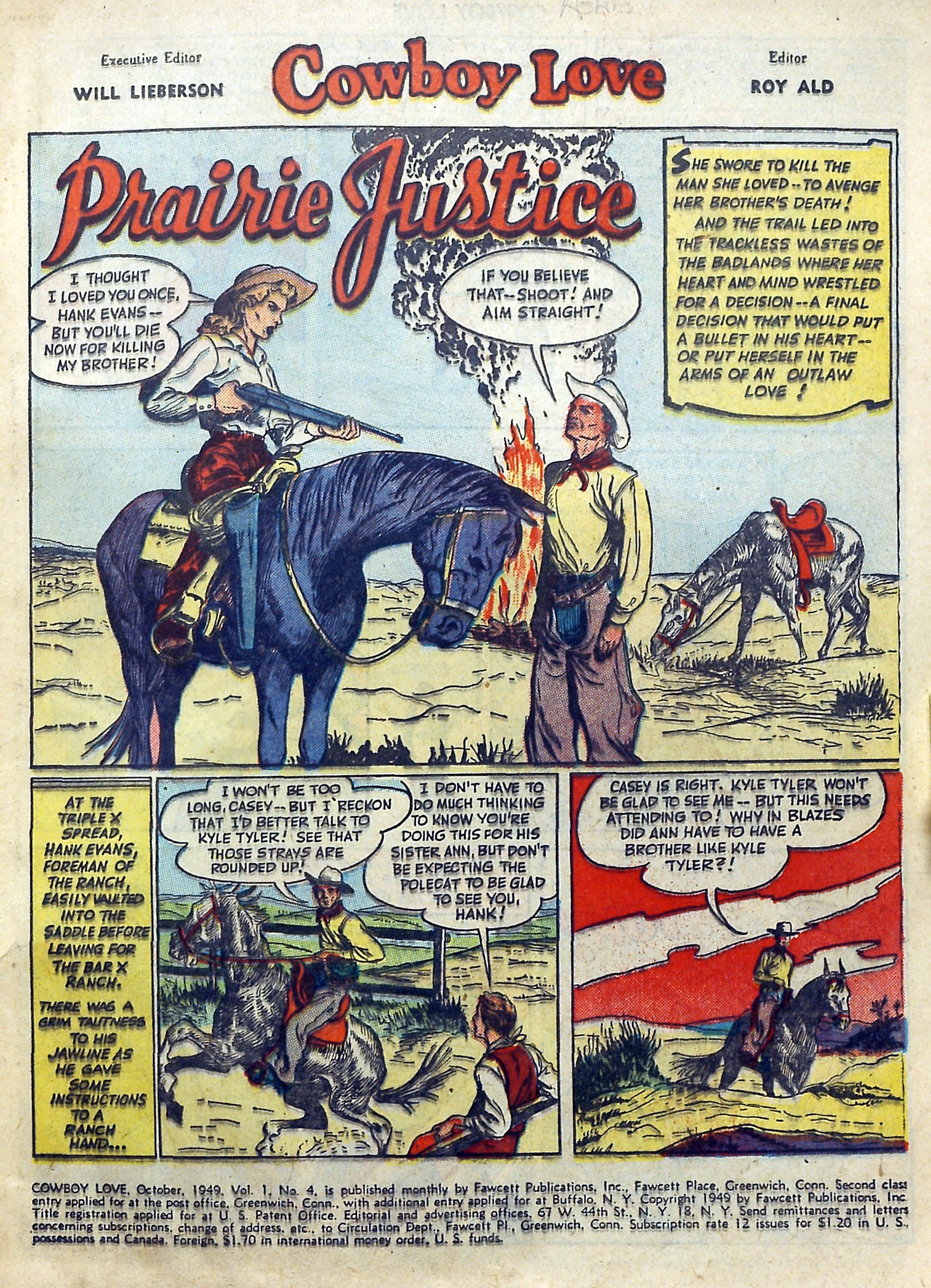 Read online Cowboy Love comic -  Issue #4 - 3