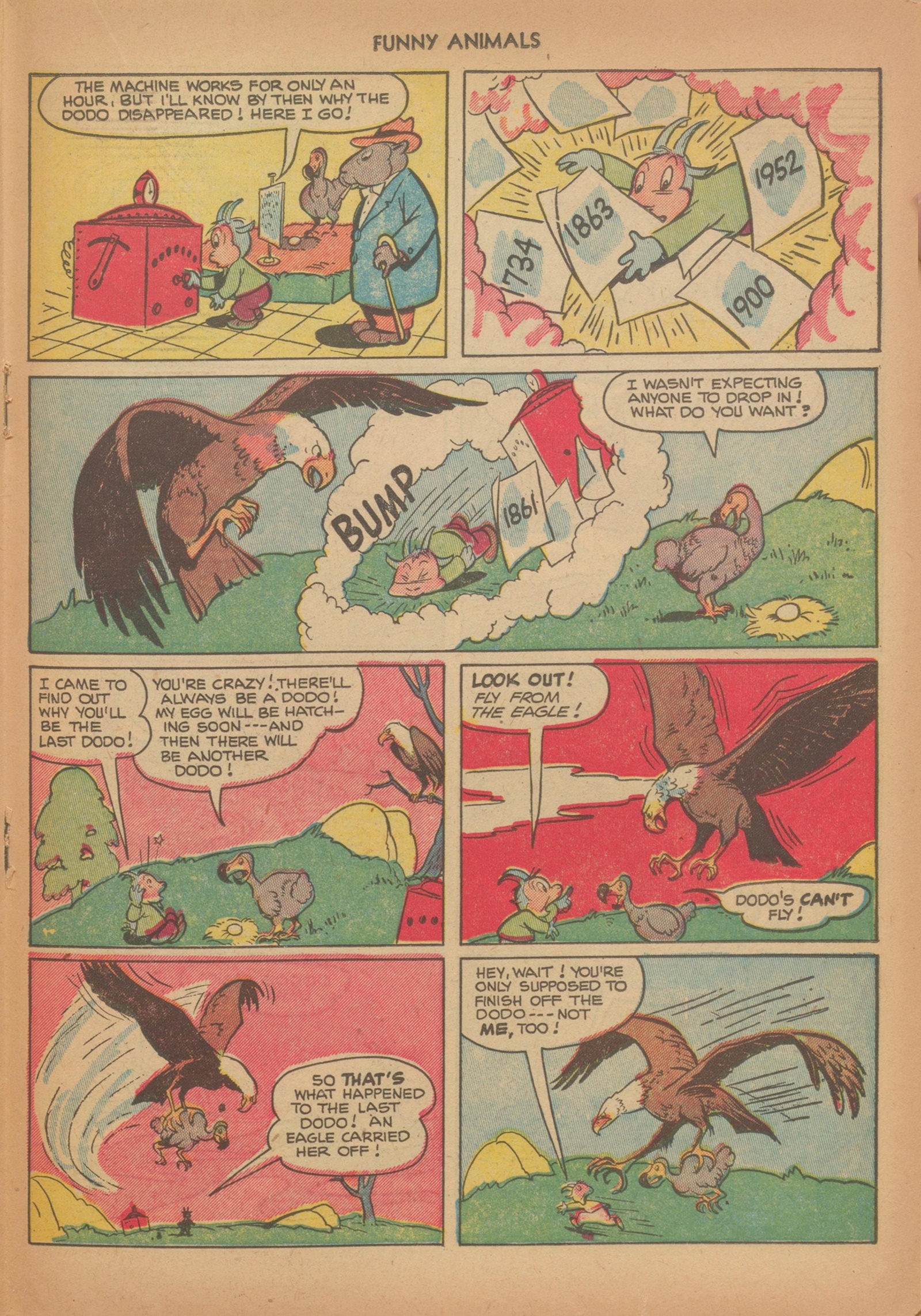 Read online Fawcett's Funny Animals comic -  Issue #75 - 19