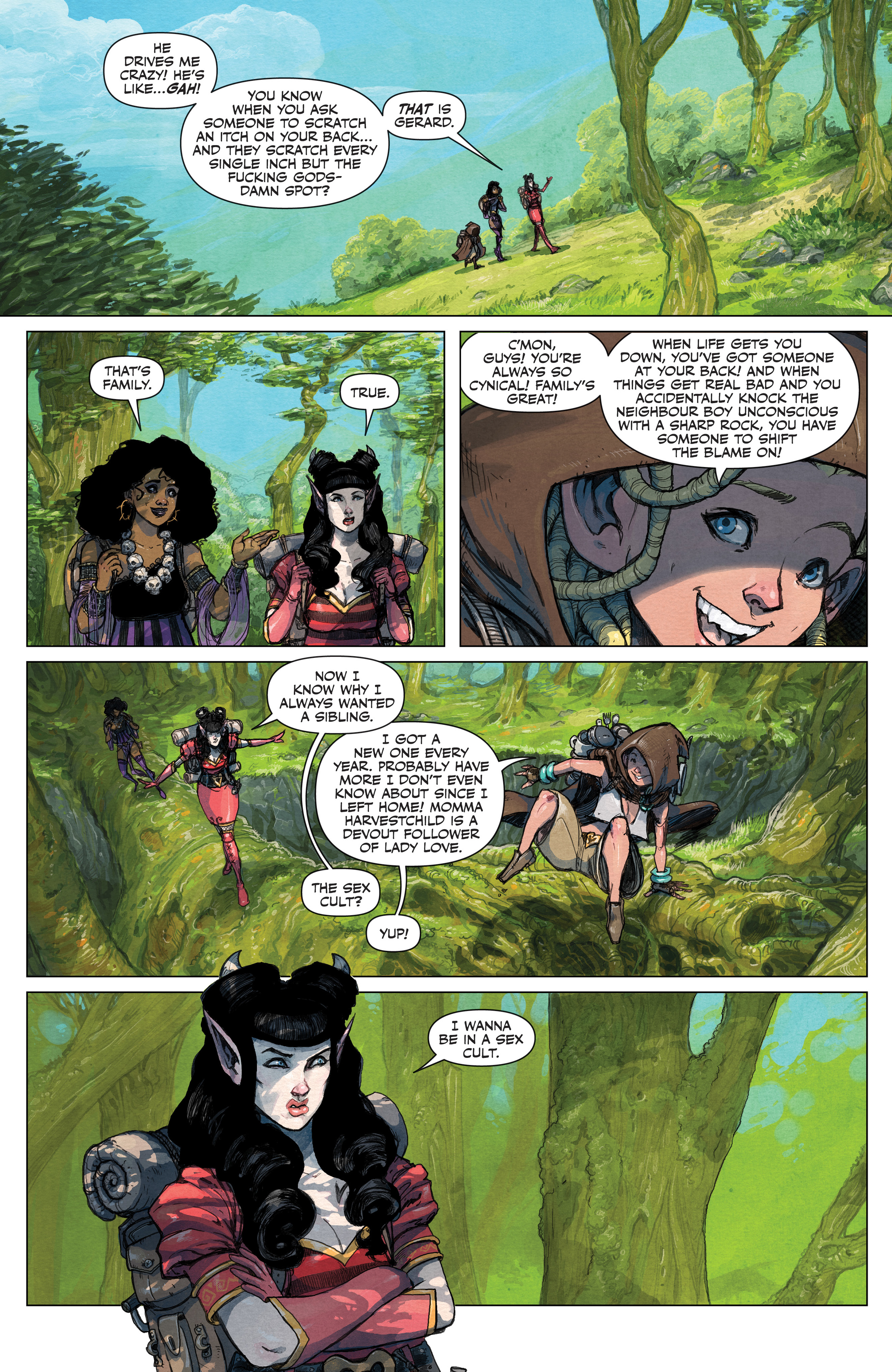 Read online Rat Queens (2017) comic -  Issue #1 - 8