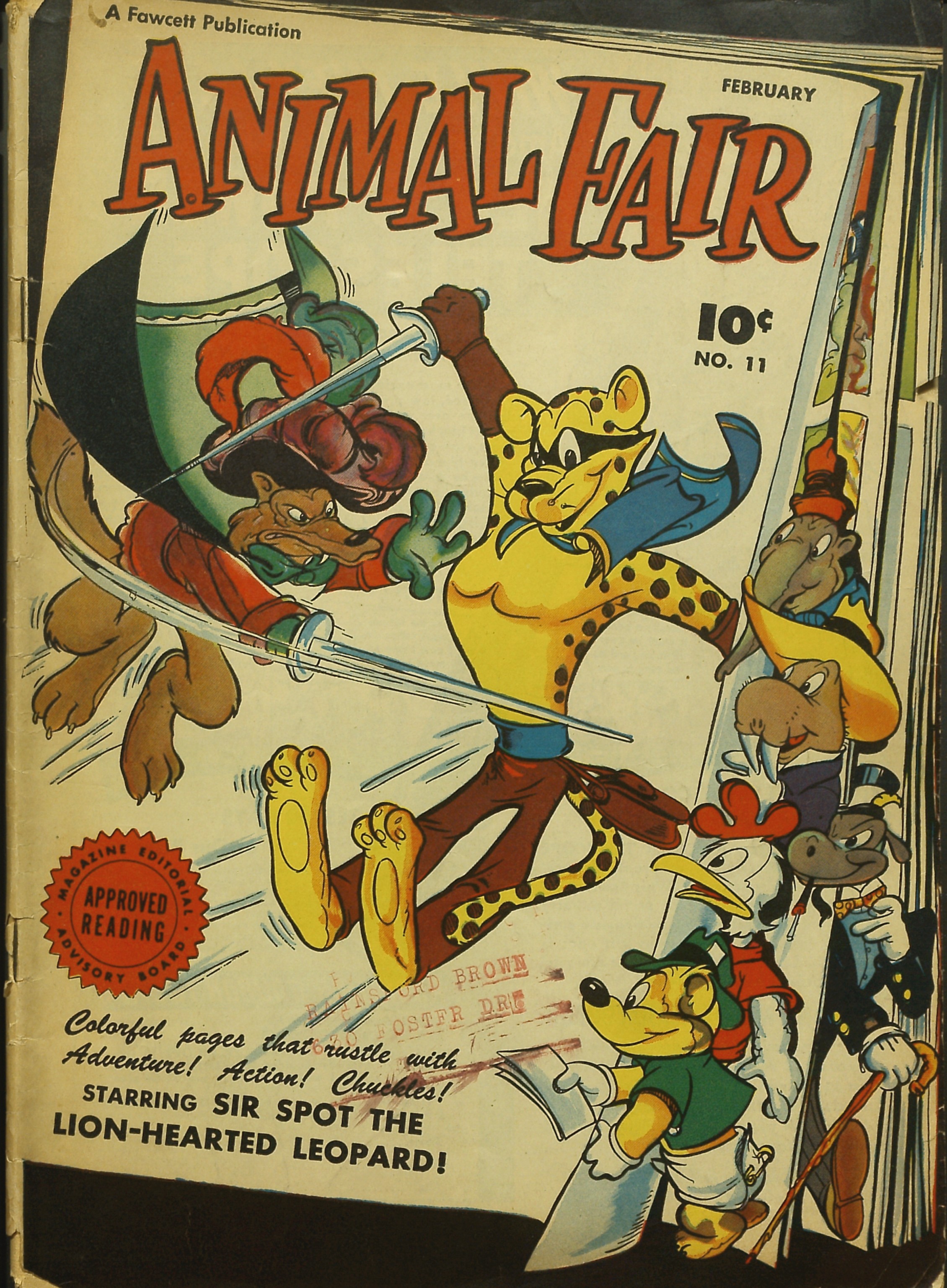 Read online Animal Fair comic -  Issue #11 - 1