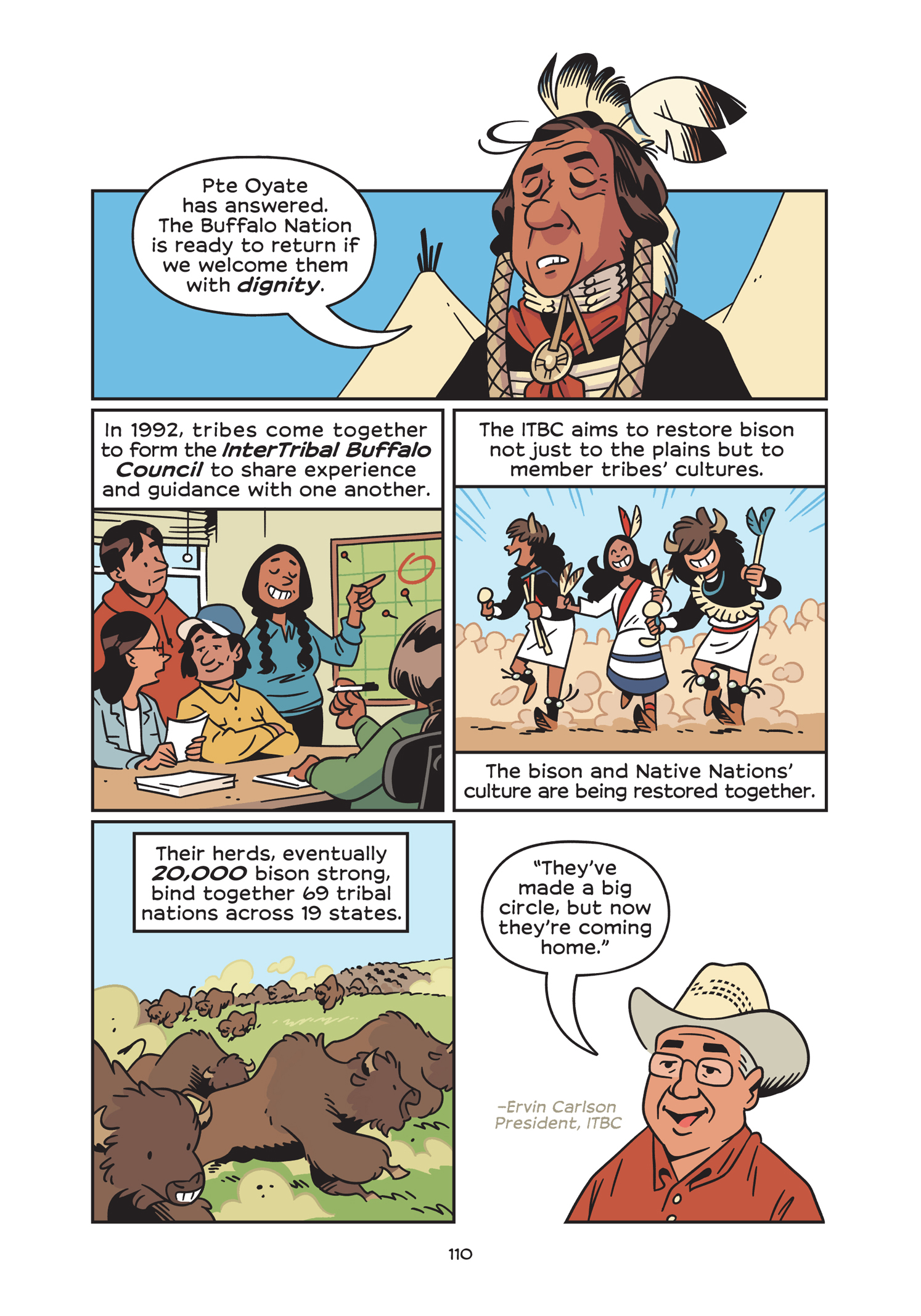 Read online History Comics comic -  Issue # The American Bison - The Buffalos Survival Tale - 116