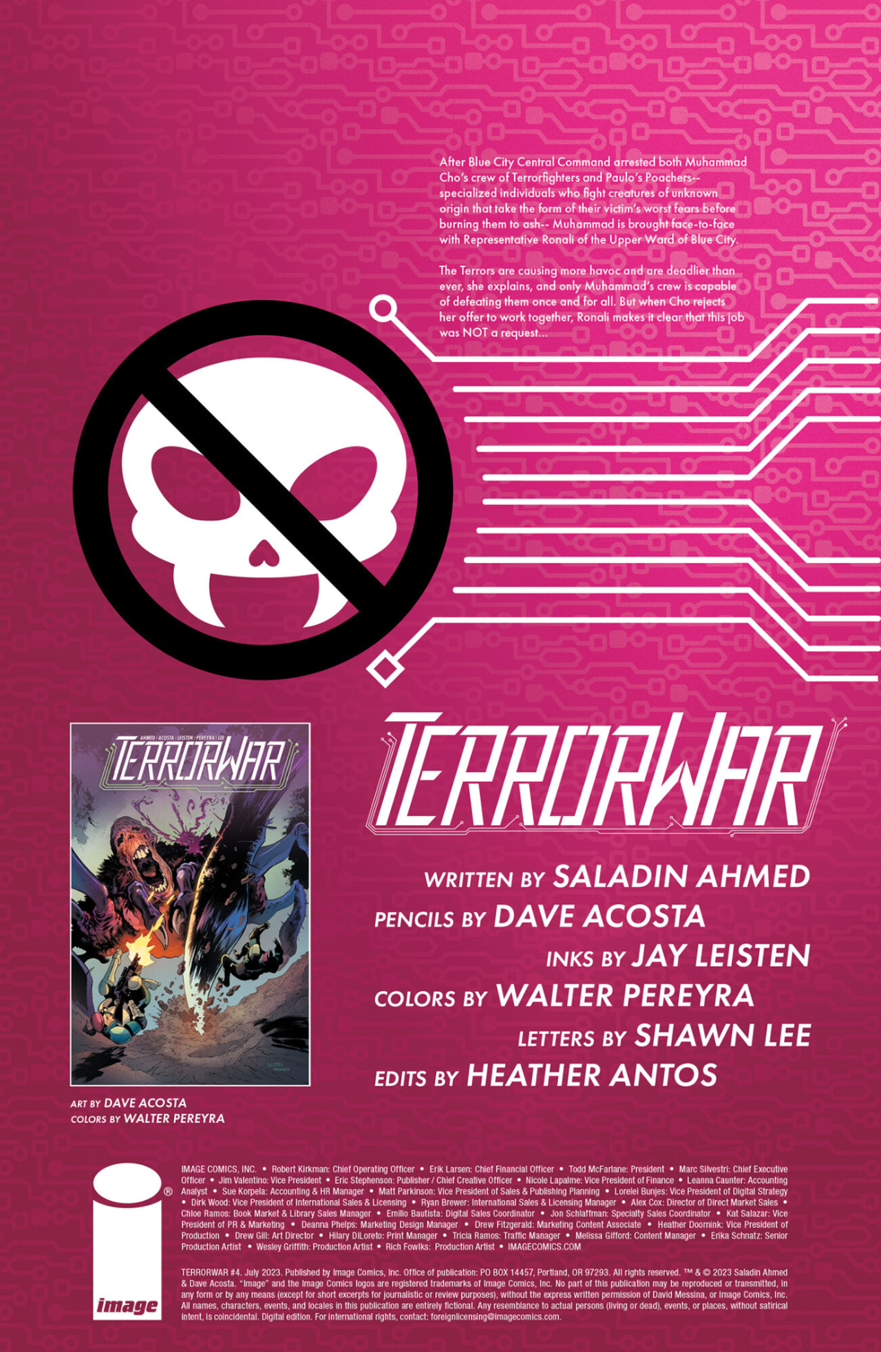 Read online Terrorwar comic -  Issue #4 - 2