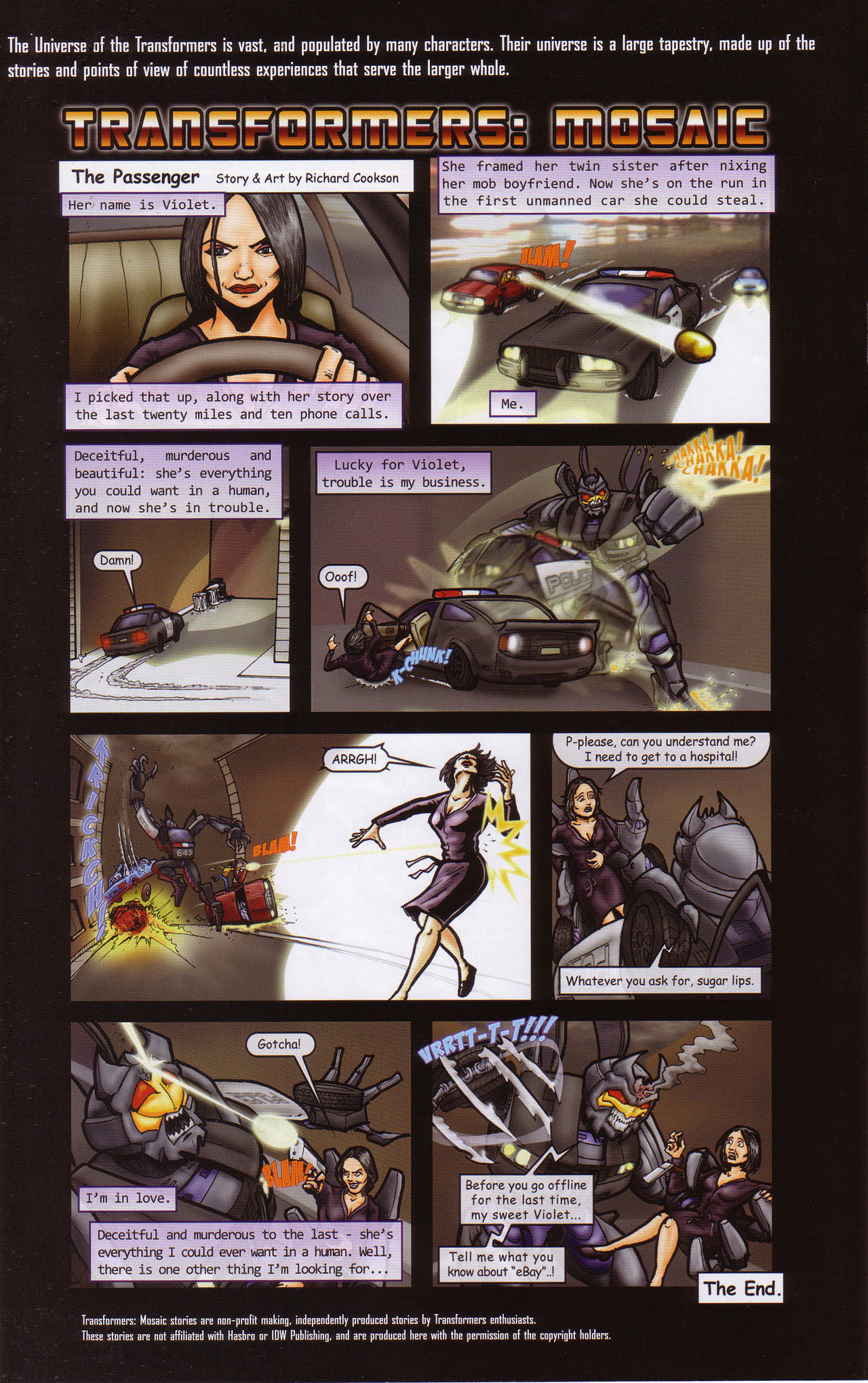 Read online Transformers: Saga of the Allspark comic -  Issue #1 - 23