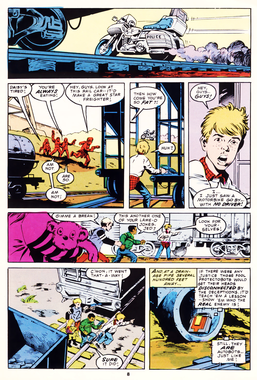 Read online The Transformers (UK) comic -  Issue #141 - 8