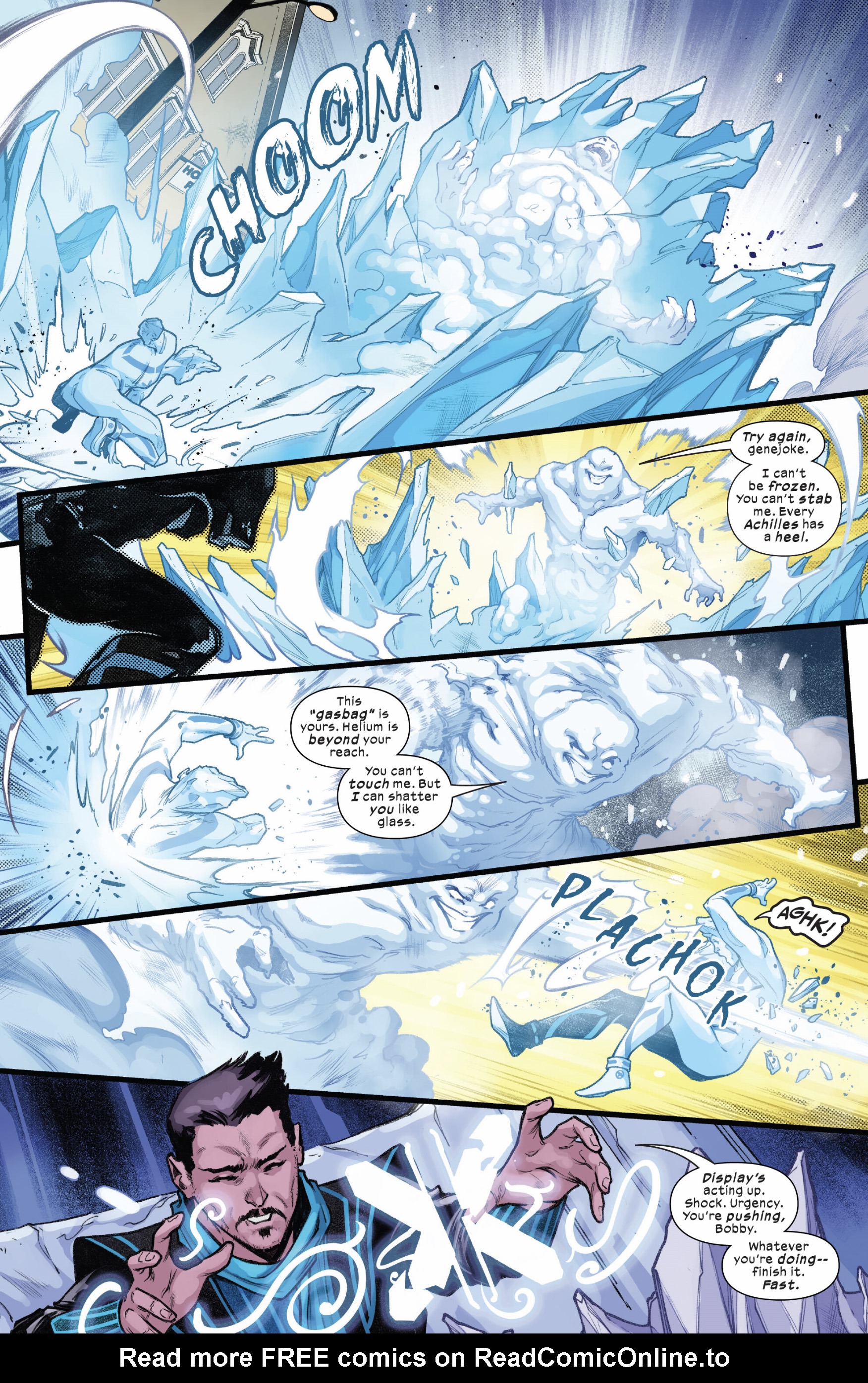 Read online Astonishing Iceman comic -  Issue #2 - 16