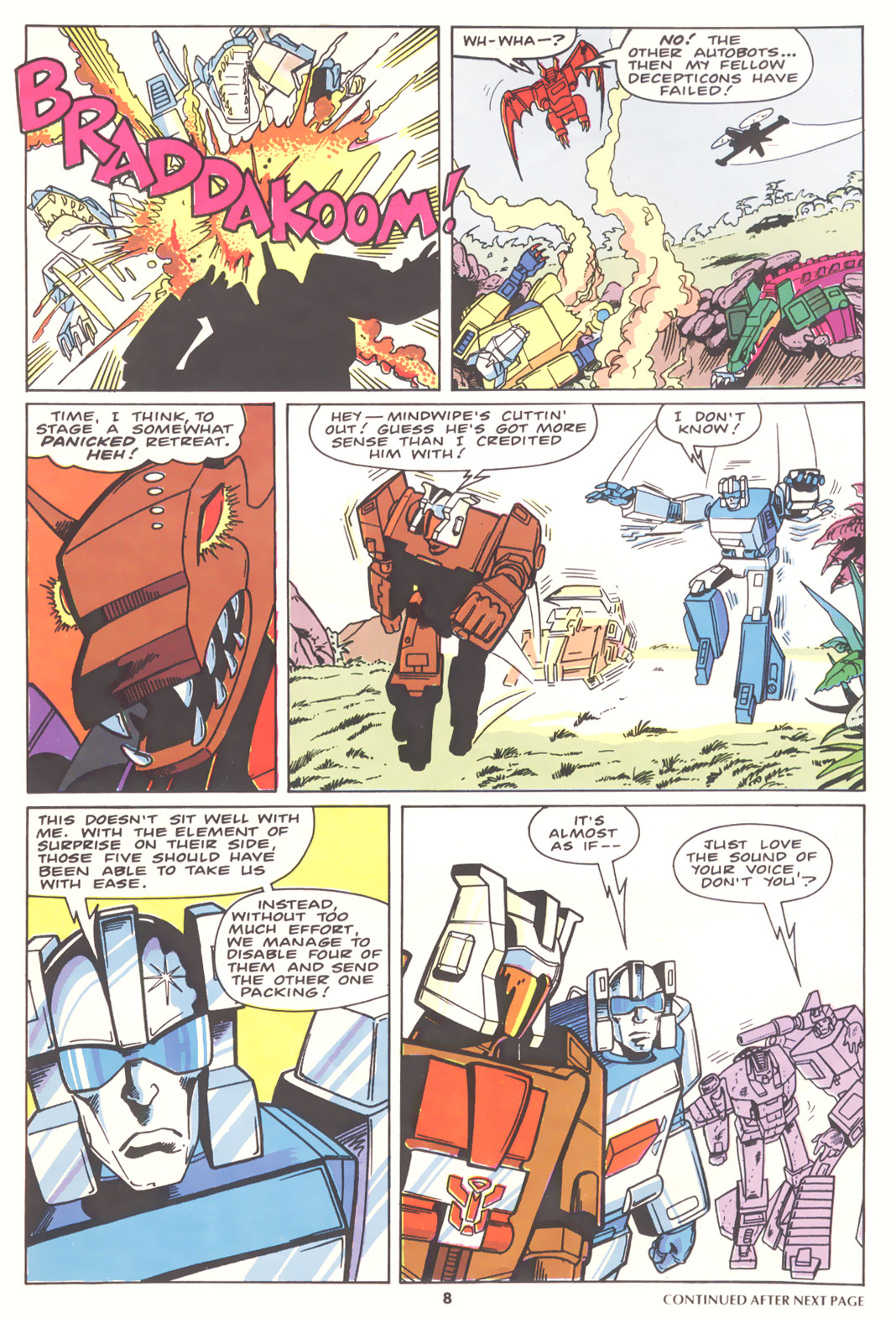 Read online The Transformers (UK) comic -  Issue #130 - 8