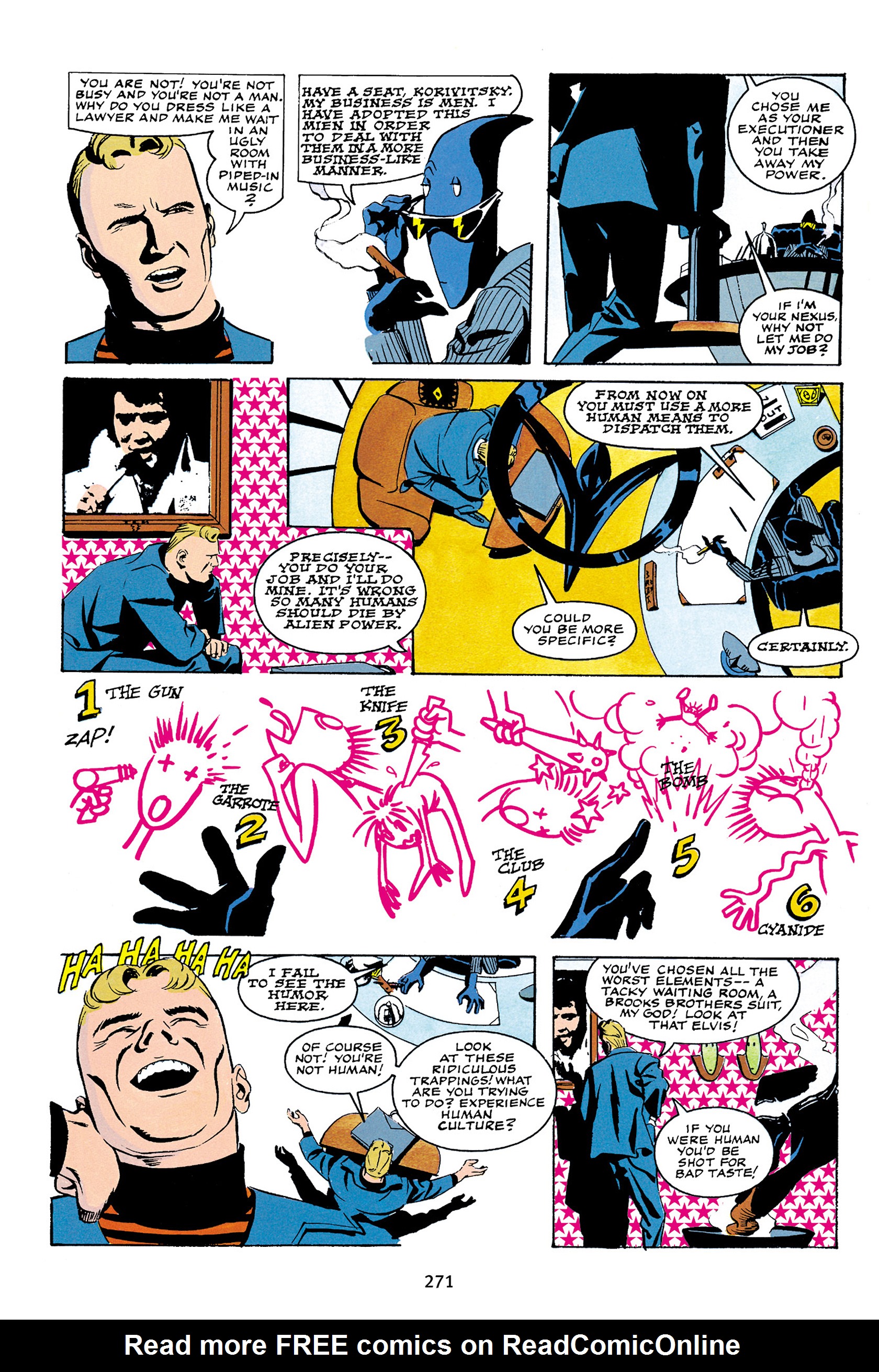Read online Nexus Omnibus comic -  Issue # TPB 5 - 270
