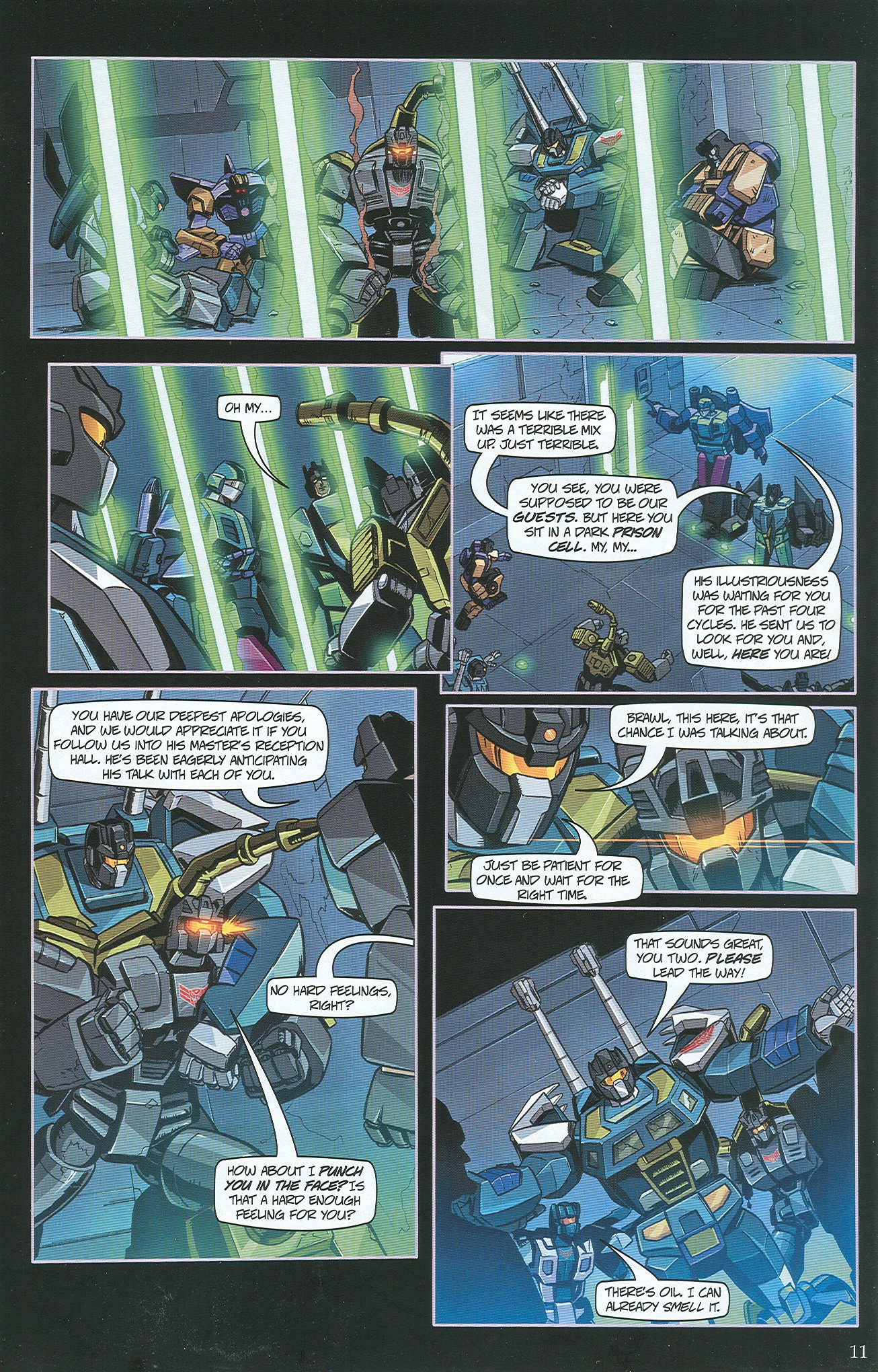 Read online Transformers: Collectors' Club comic -  Issue #34 - 11