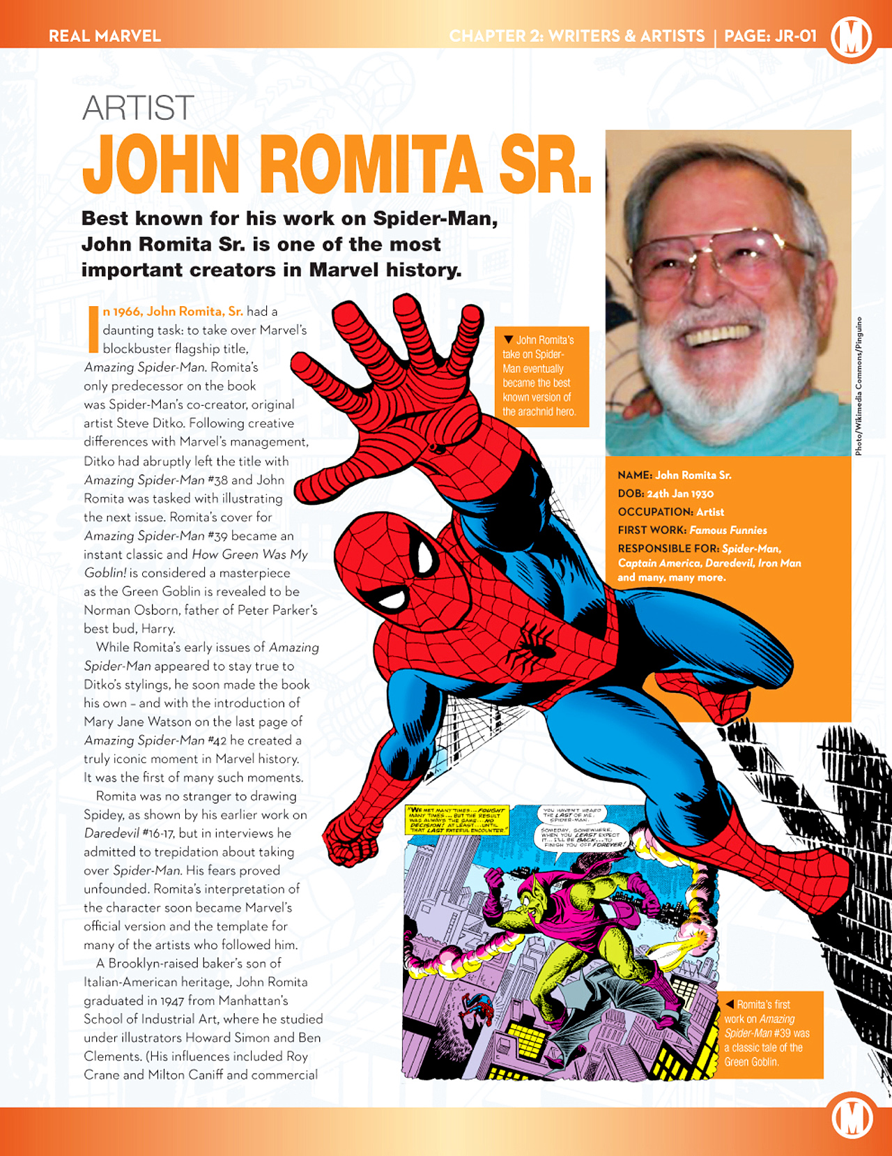 Read online Marvel Fact Files comic -  Issue #13 - 13